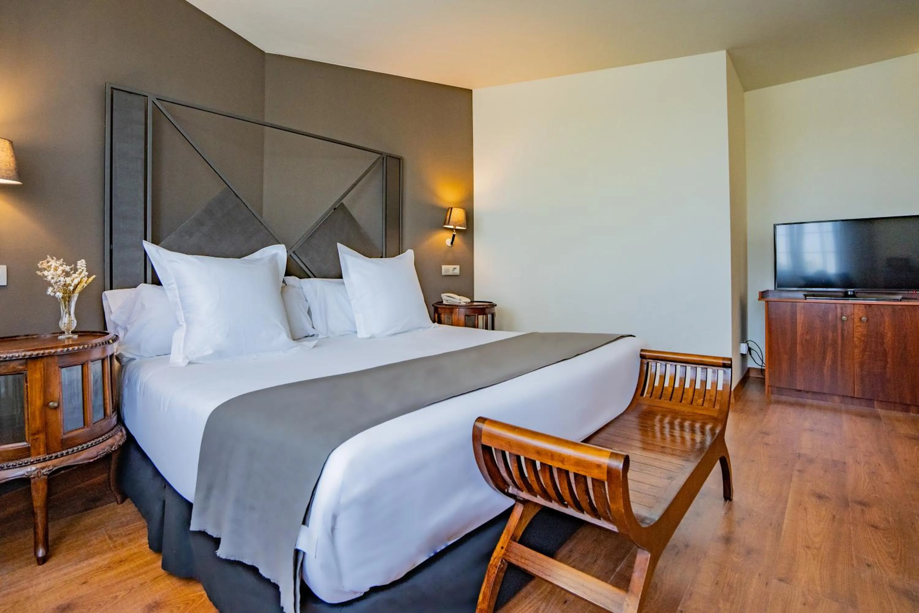 Bed in Hotel Torres de Somo