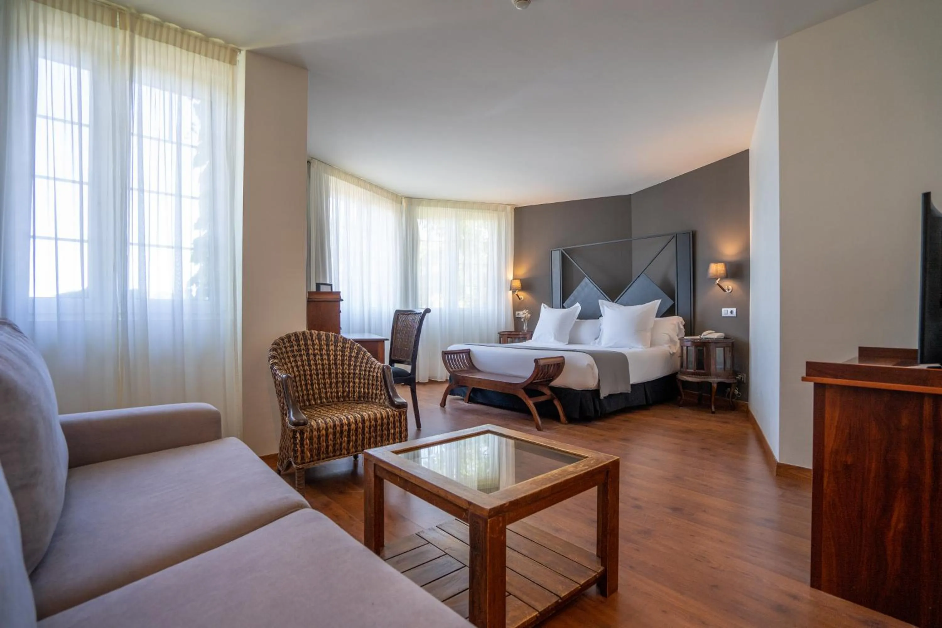 Bed in Hotel Torres de Somo