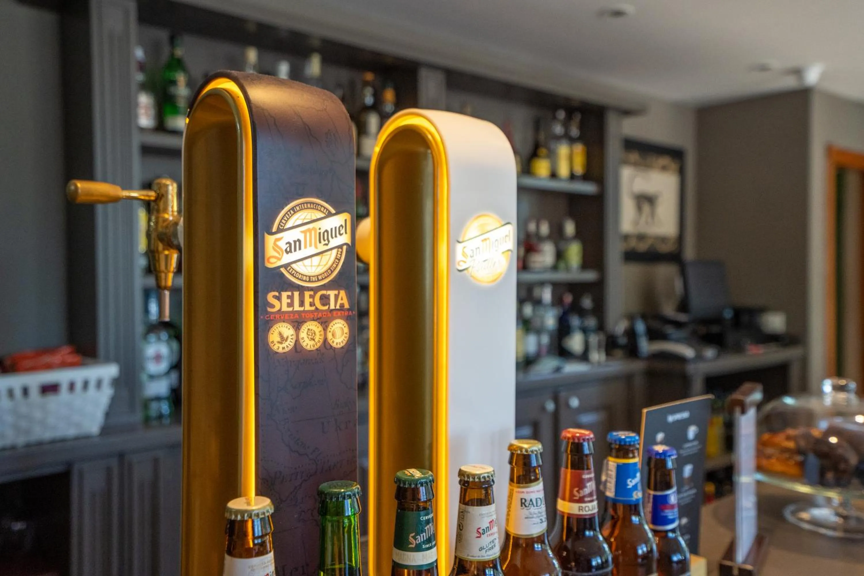 Lounge or bar in Hotel Torres de Somo