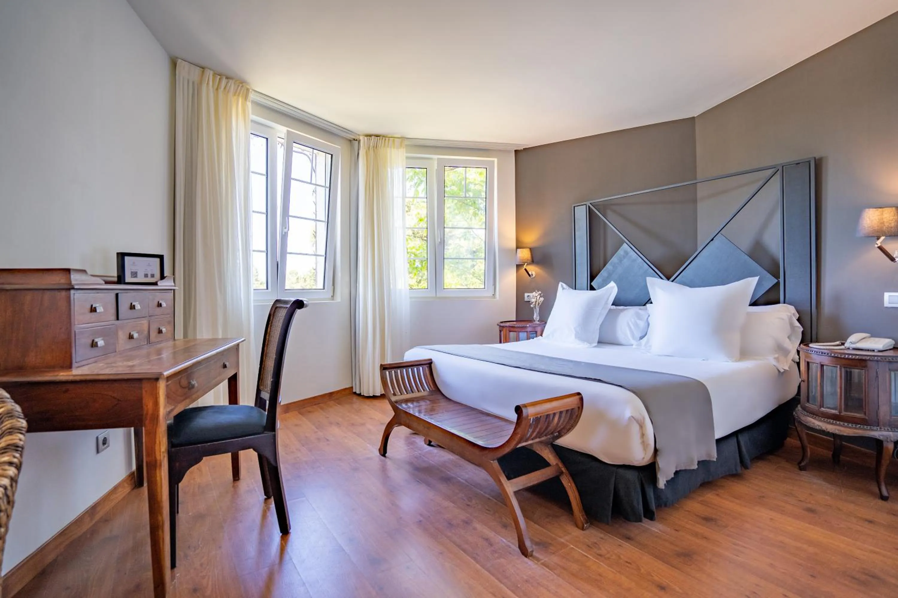 Bed in Hotel Torres de Somo