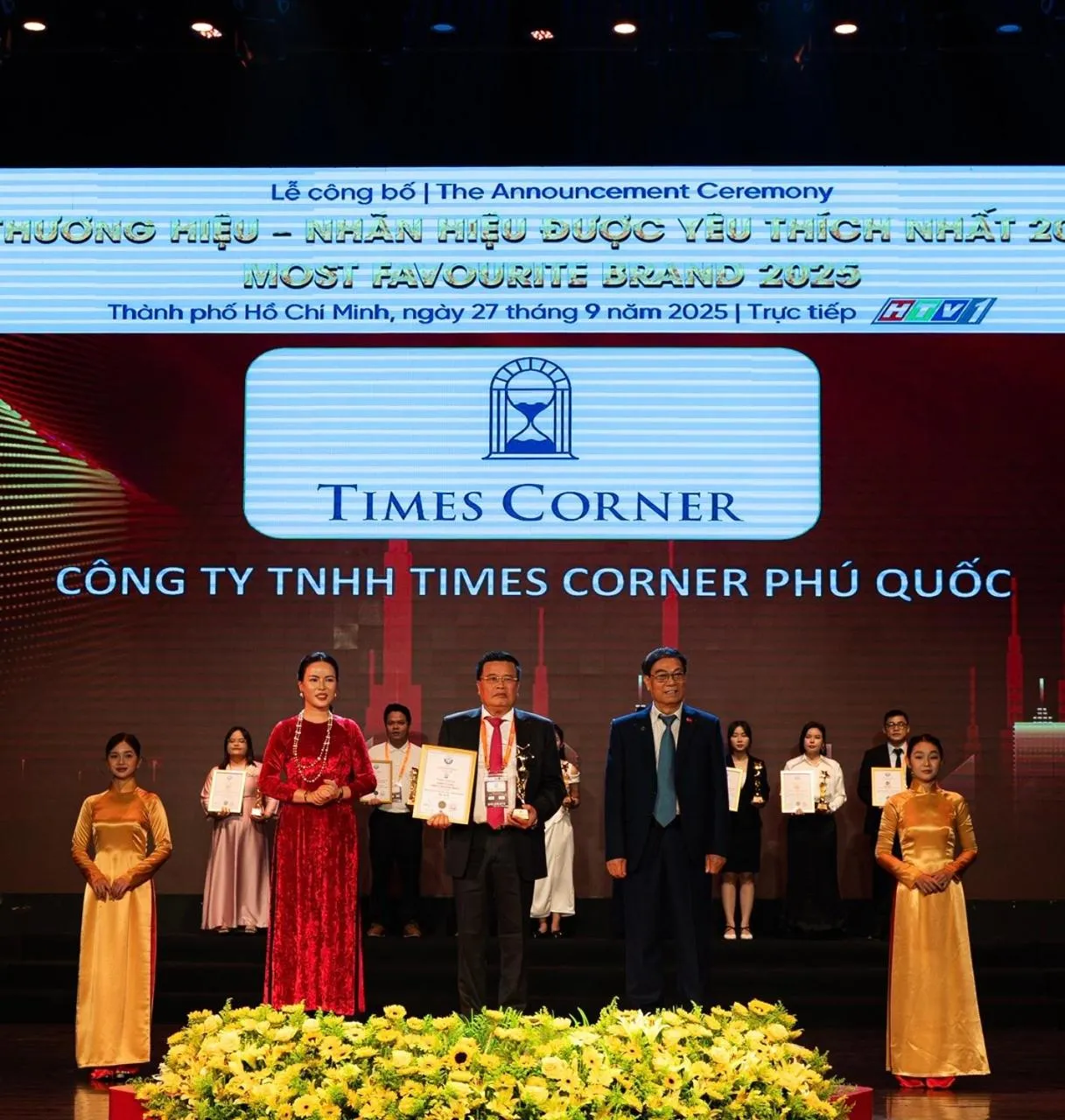 Certificate/Award in Times Corner Amalfi Hotel