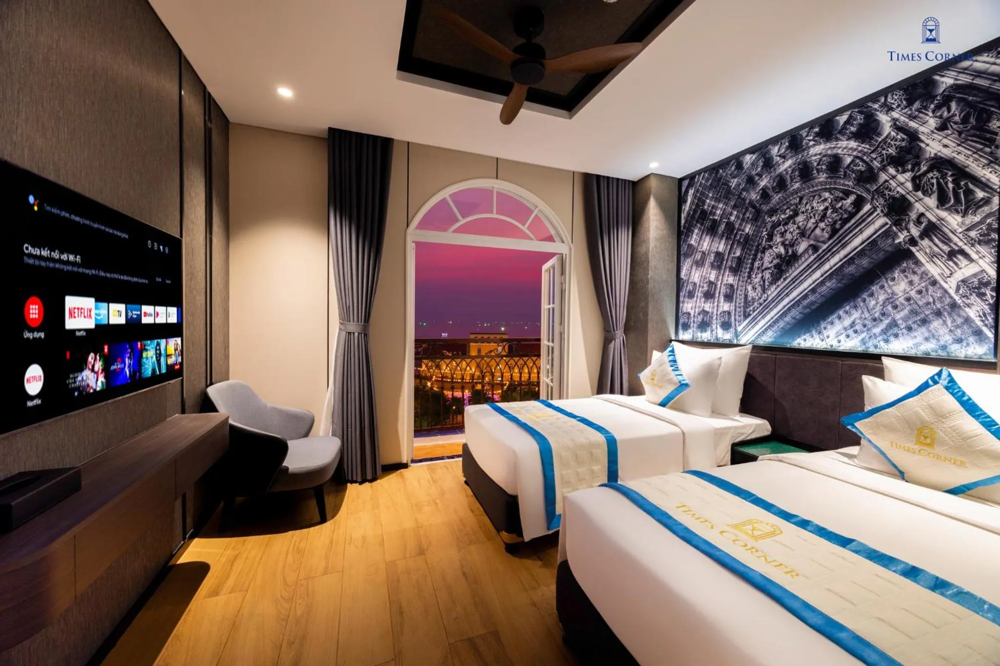 Photo of the whole room, Bed in Times Corner Amalfi Hotel