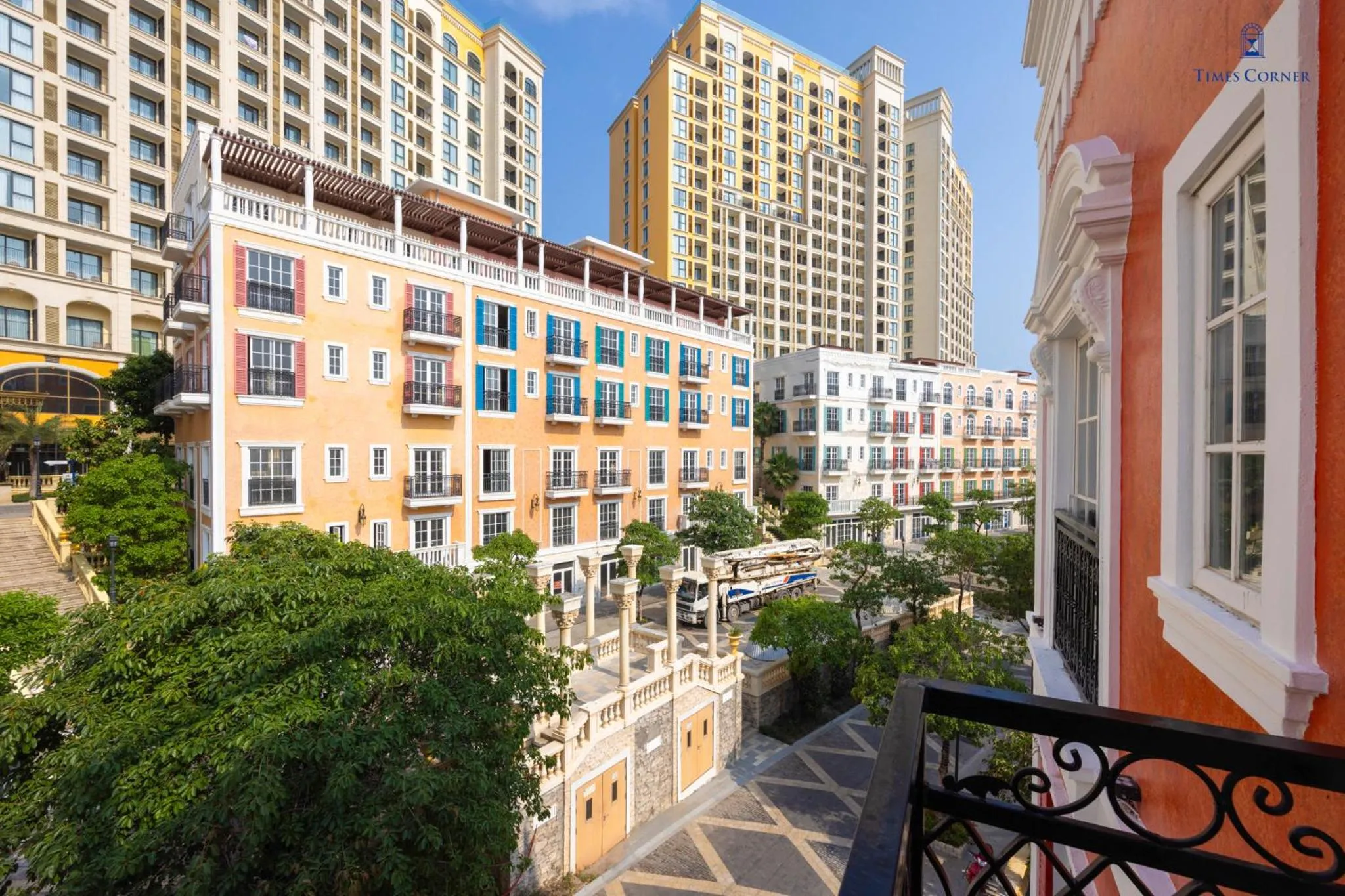 City view in Times Corner Amalfi Hotel