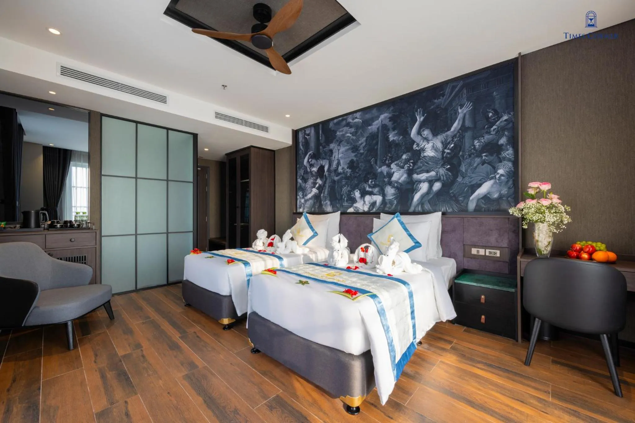 Photo of the whole room in Times Corner Amalfi Hotel