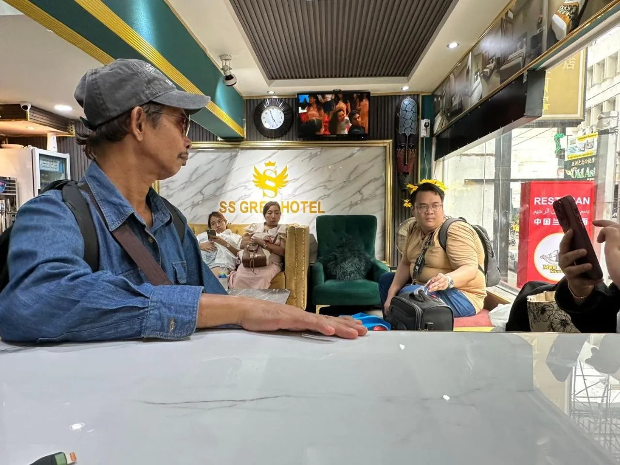 People in SS Grey Hotel