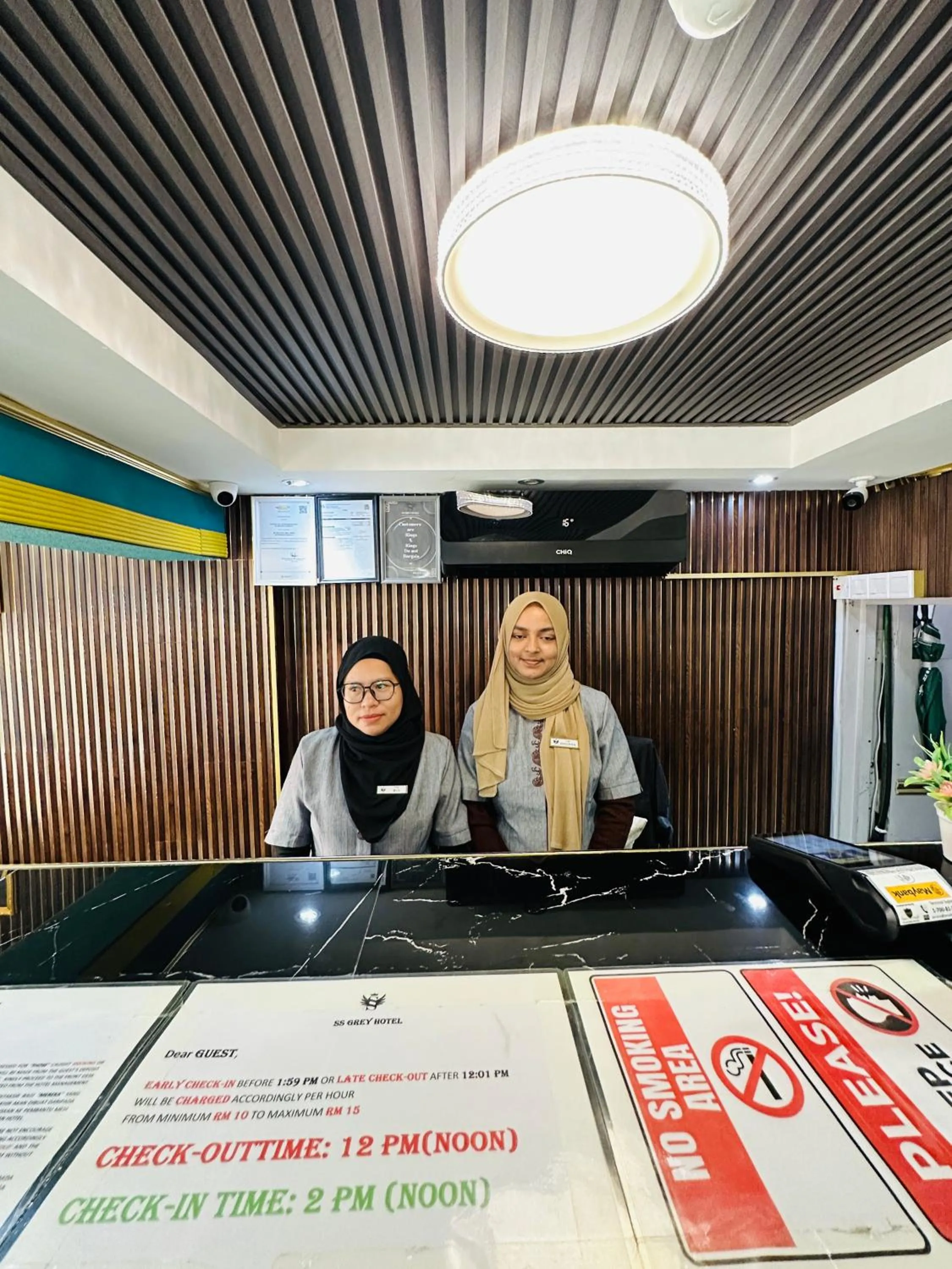 Lobby or reception in SS Grey Hotel