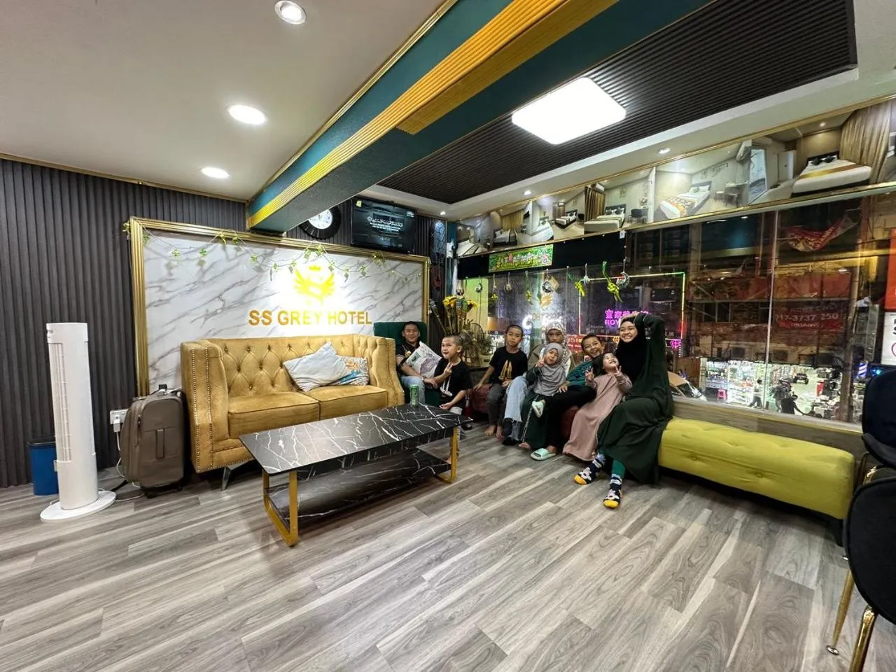 People in SS Grey Hotel