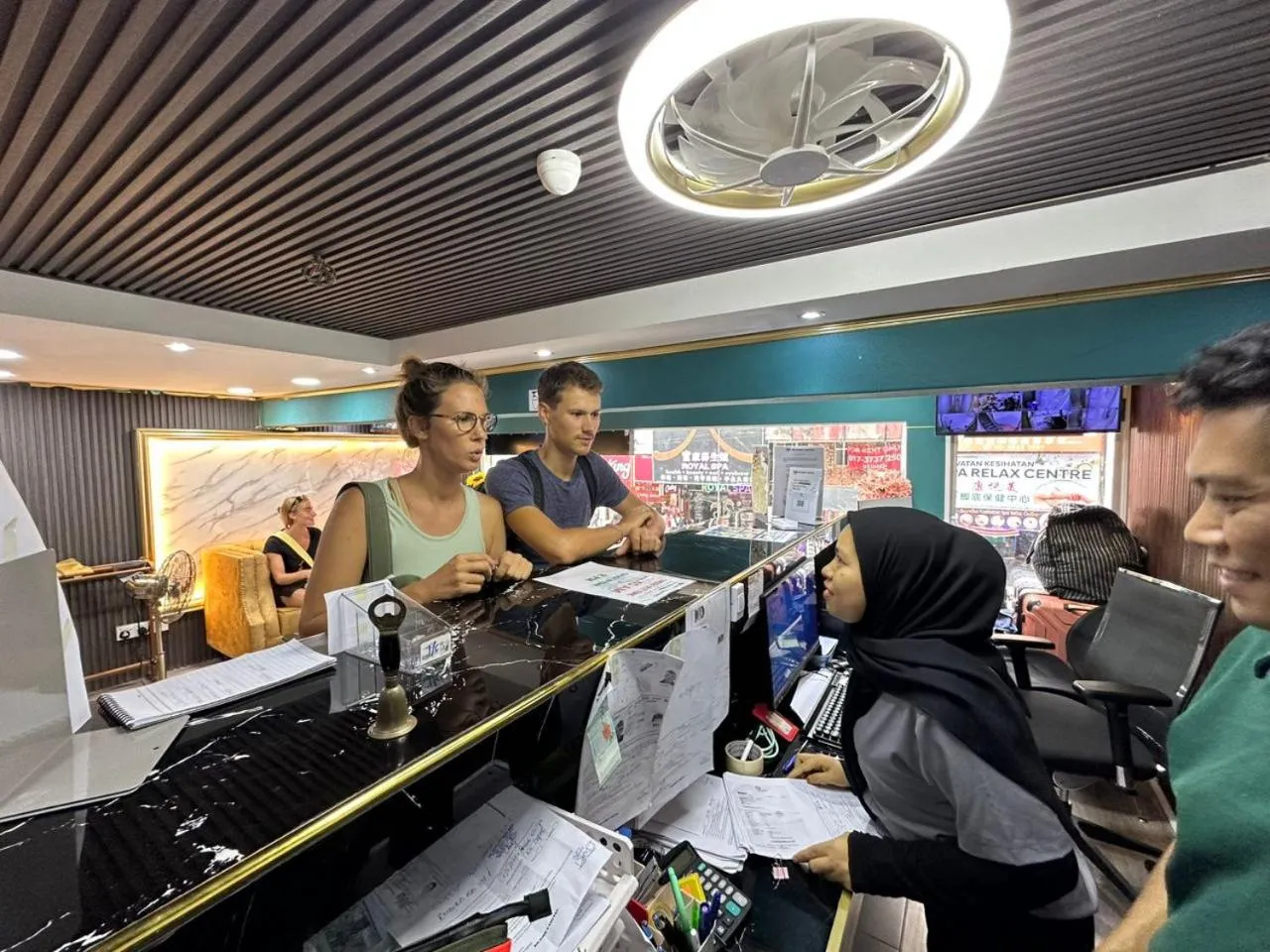 People in SS Grey Hotel