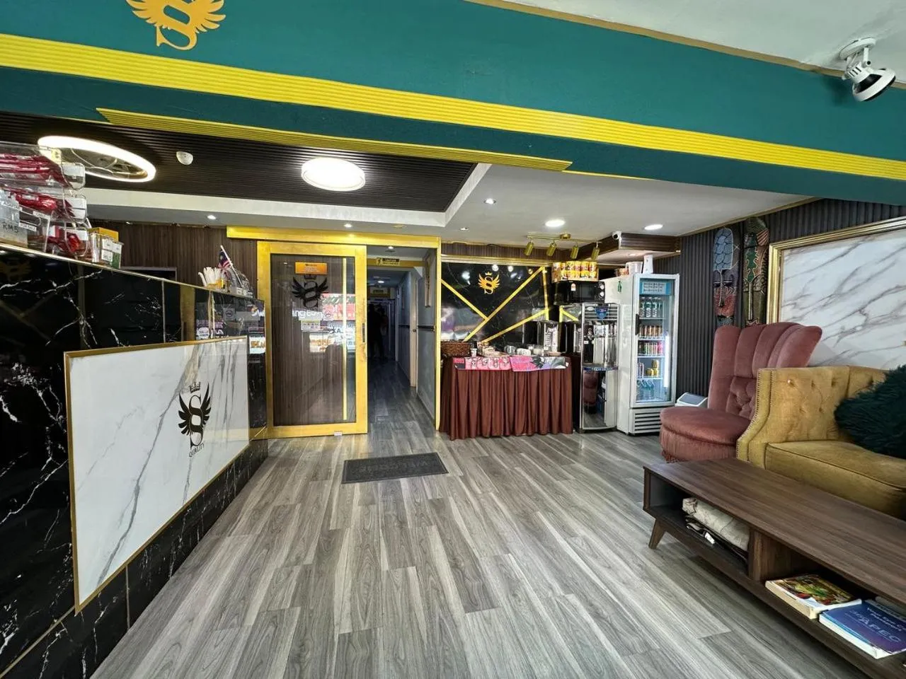 Living room in SS Grey Hotel