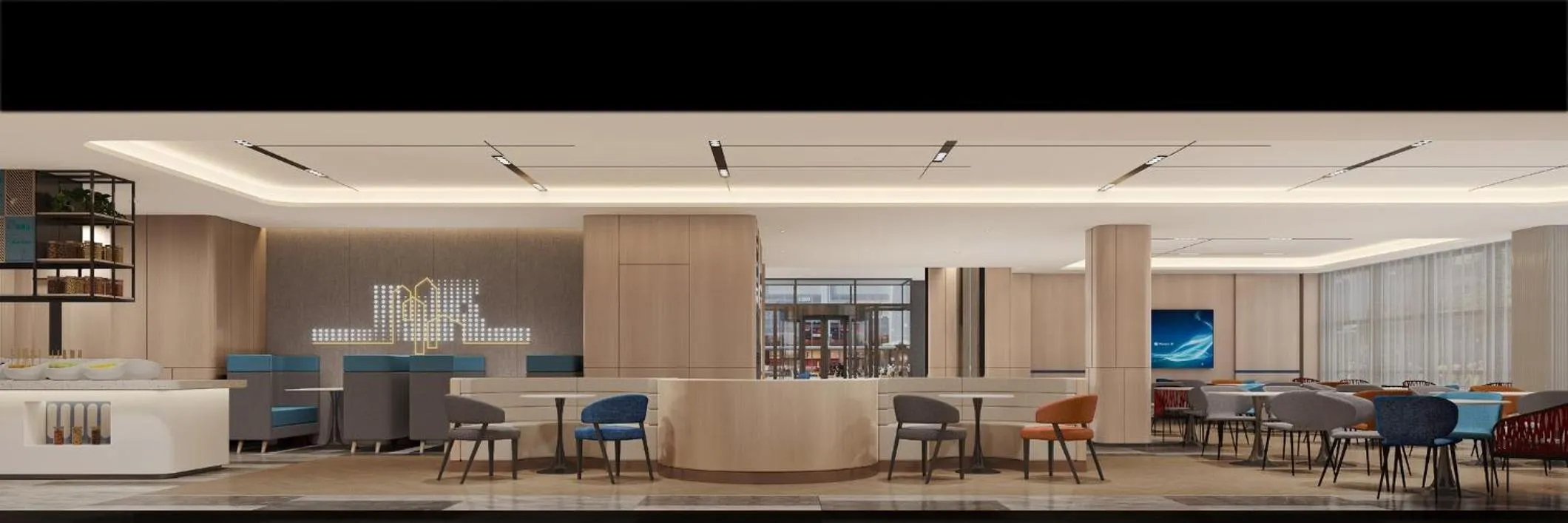 Restaurant/places to eat in Holiday Inn Express Shanghai PVG Airport Zhuqiao - Free shuttle bus to Pudong Airport and Disneyland