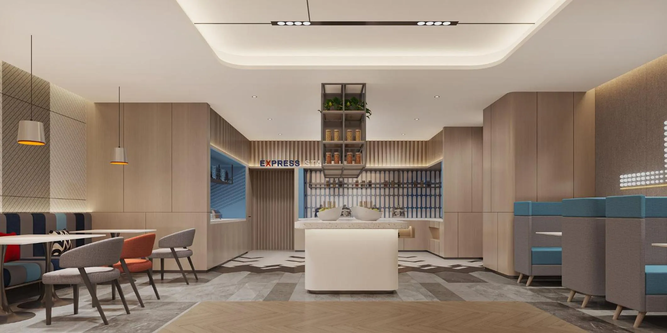 Restaurant/places to eat in Holiday Inn Express Shanghai PVG Airport Zhuqiao - Free shuttle bus to Pudong Airport and Disneyland