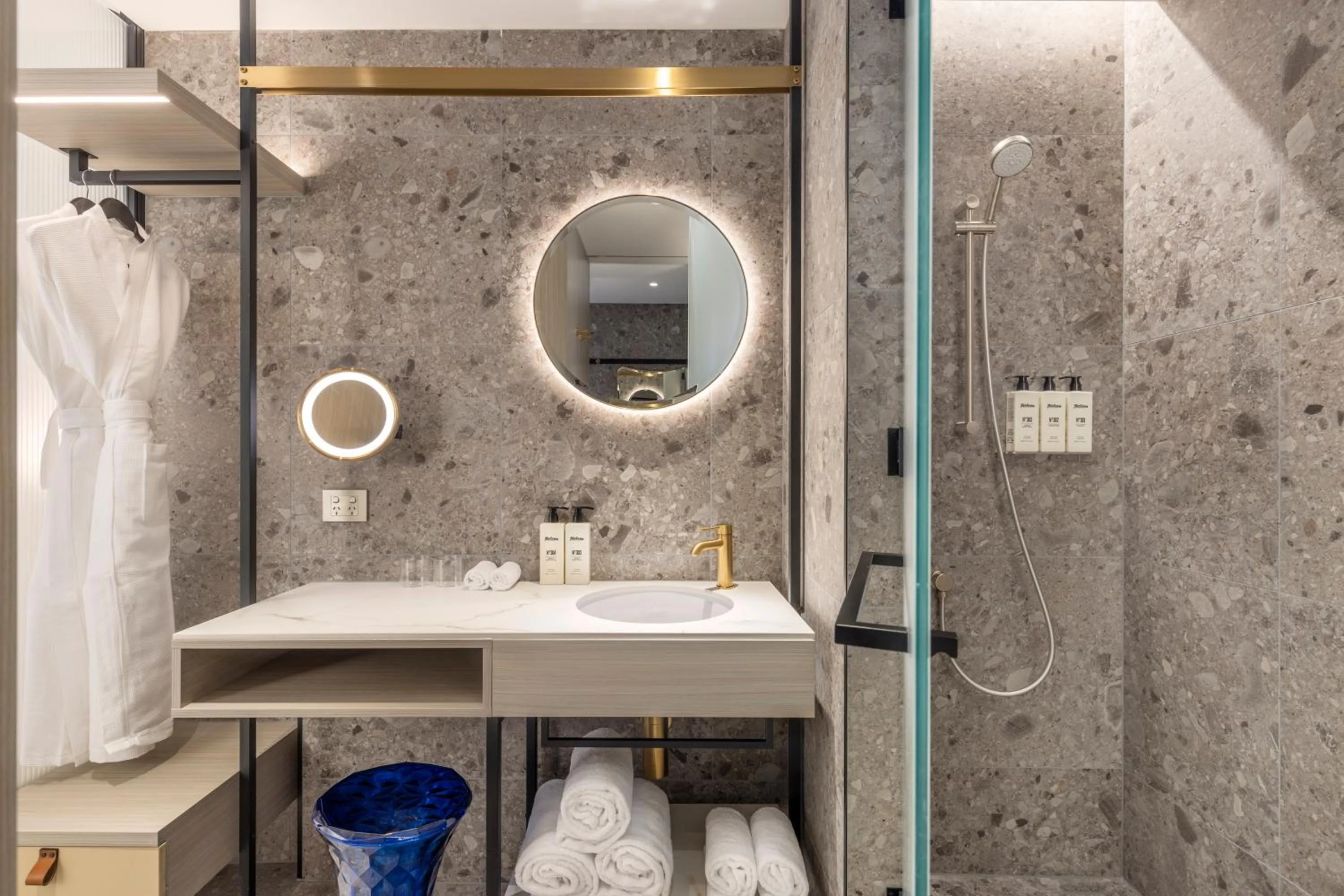 Shower in Hotel Indigo Melbourne Little Collins