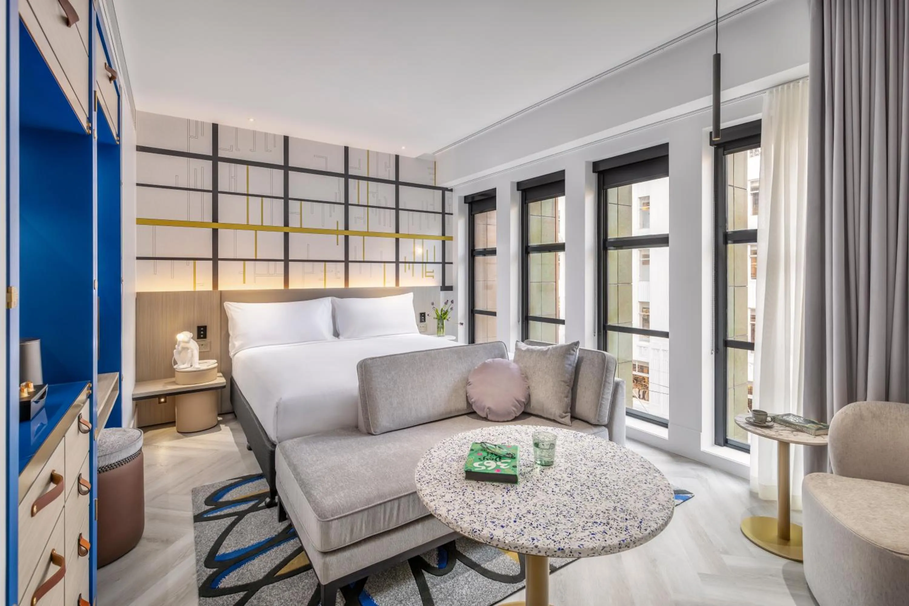 Bedroom, Bed in Hotel Indigo Melbourne Little Collins