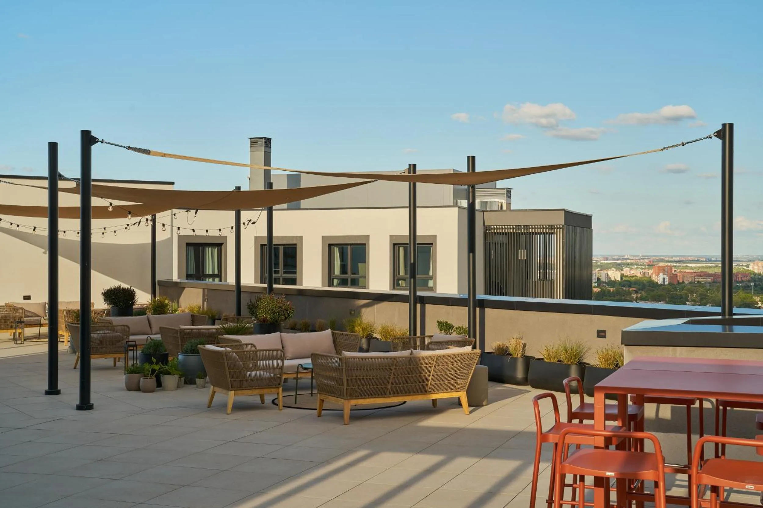 Solarium in Node Madrid Carabanchel