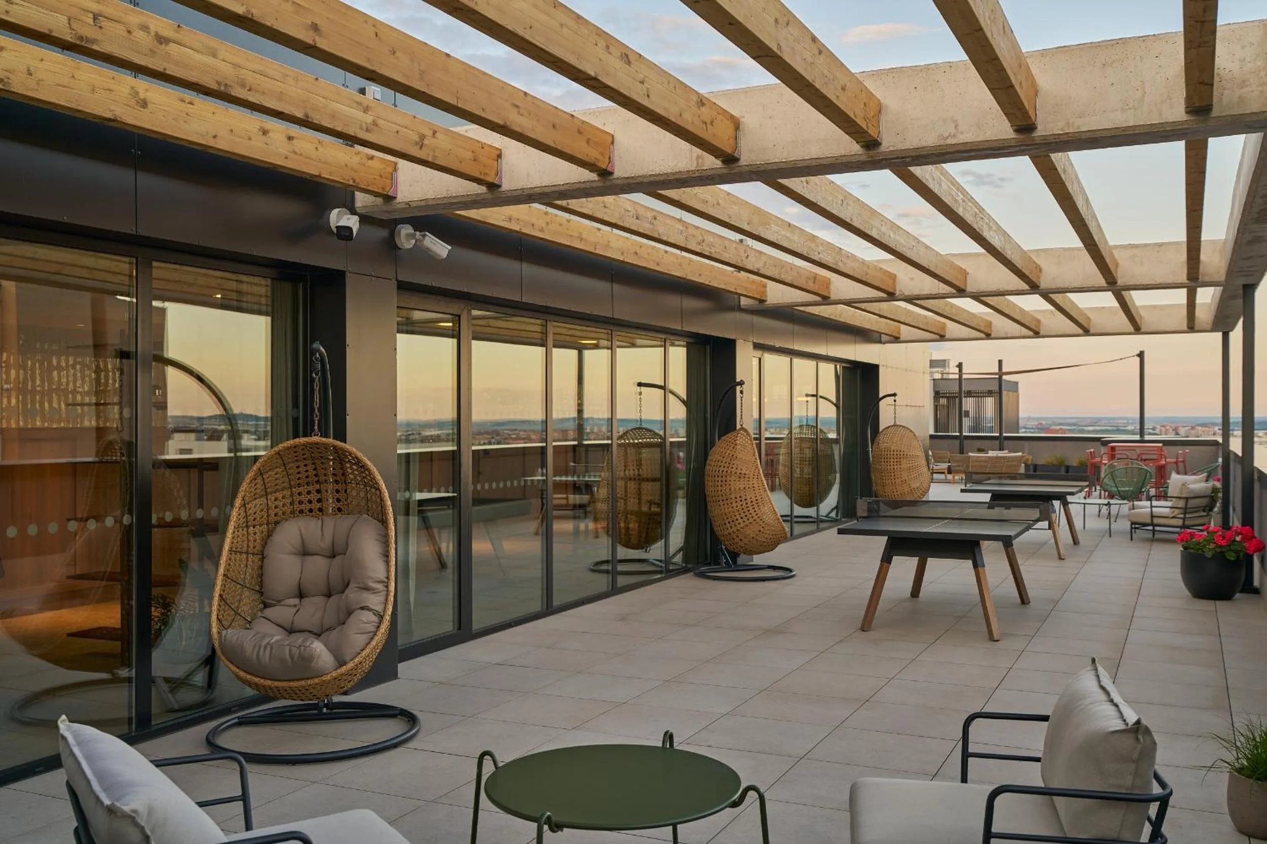 Patio in Node Madrid Carabanchel