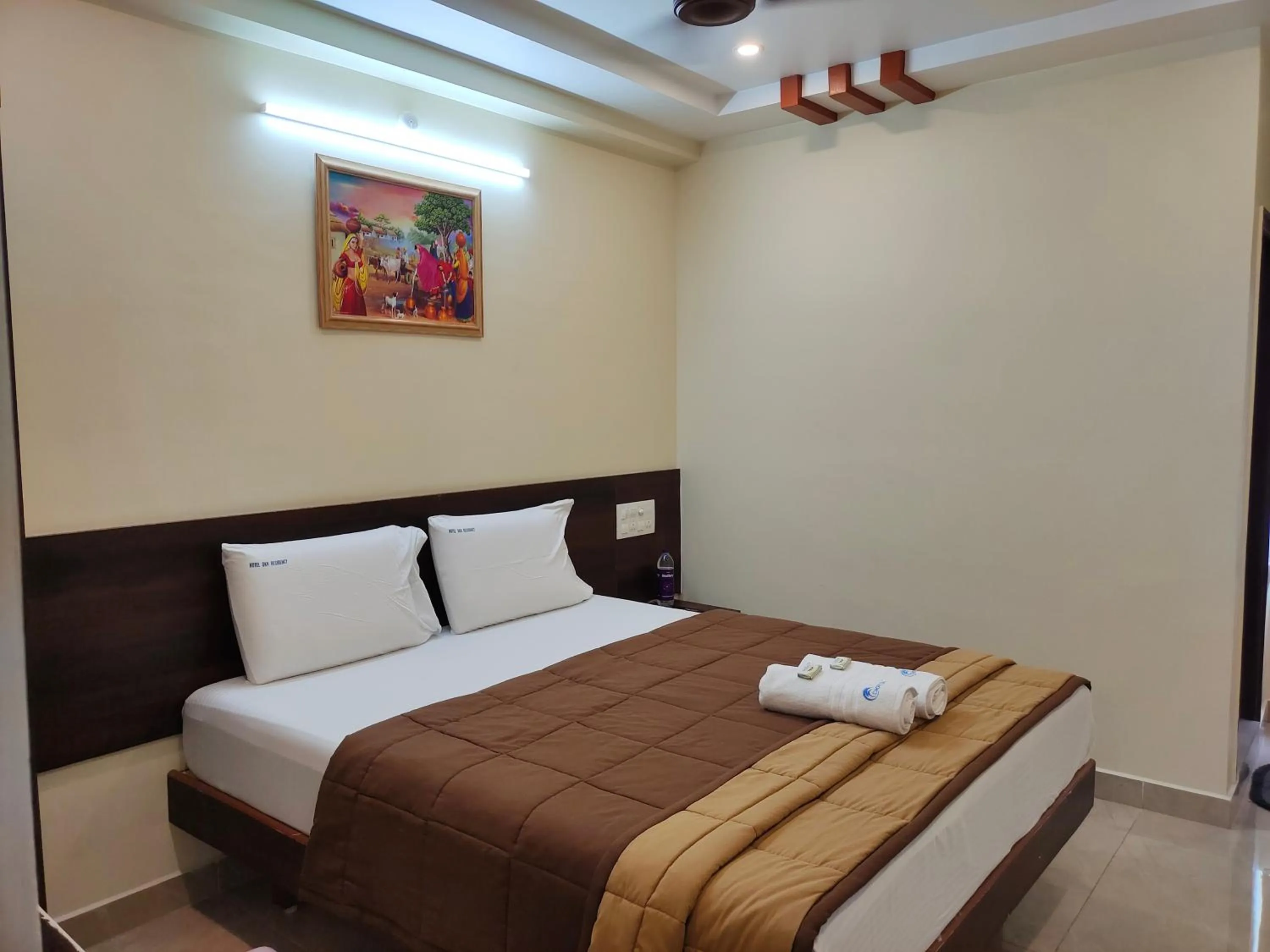 Bed in Hotel DKR Grand