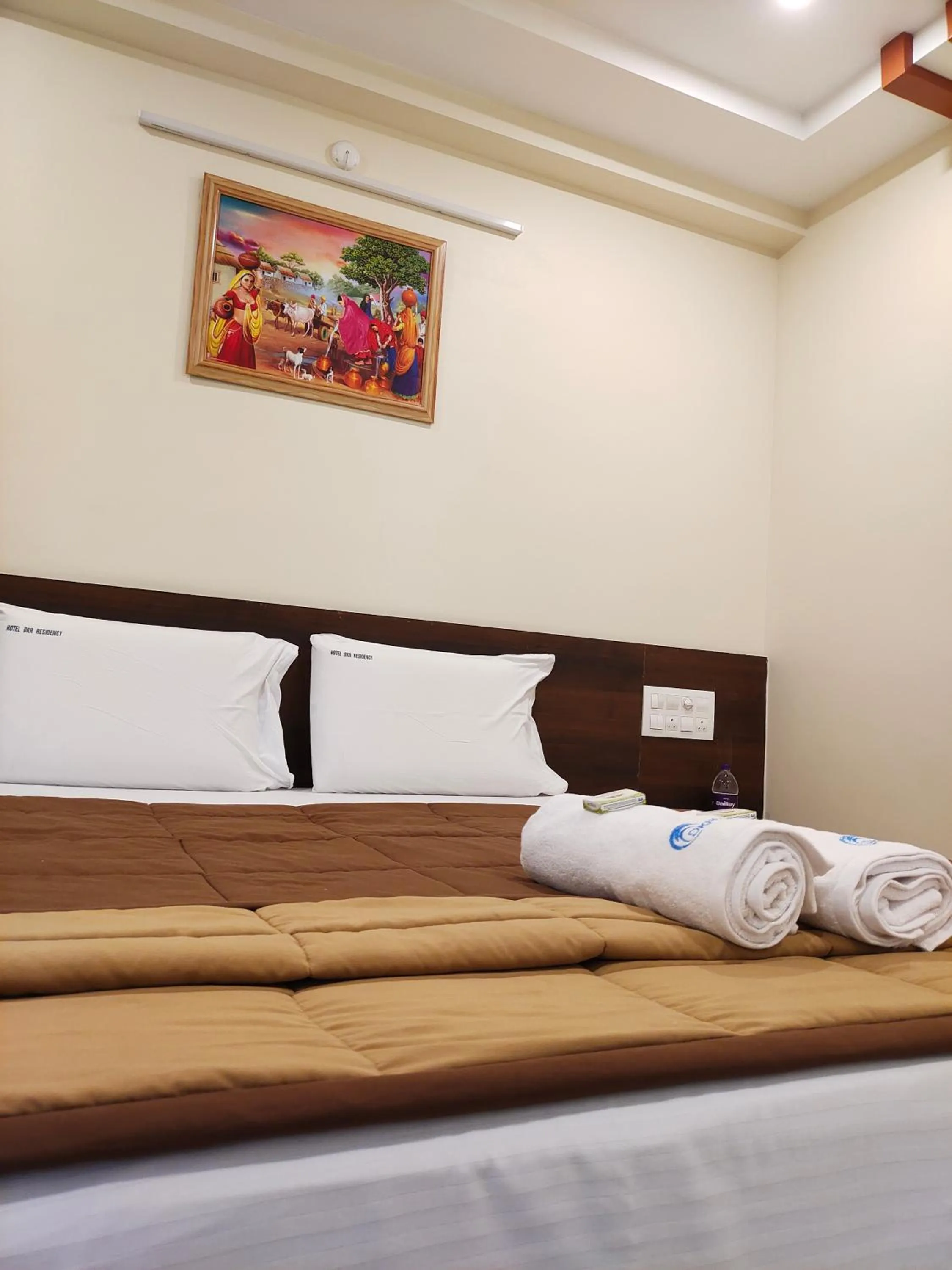 Bed in Hotel DKR Grand