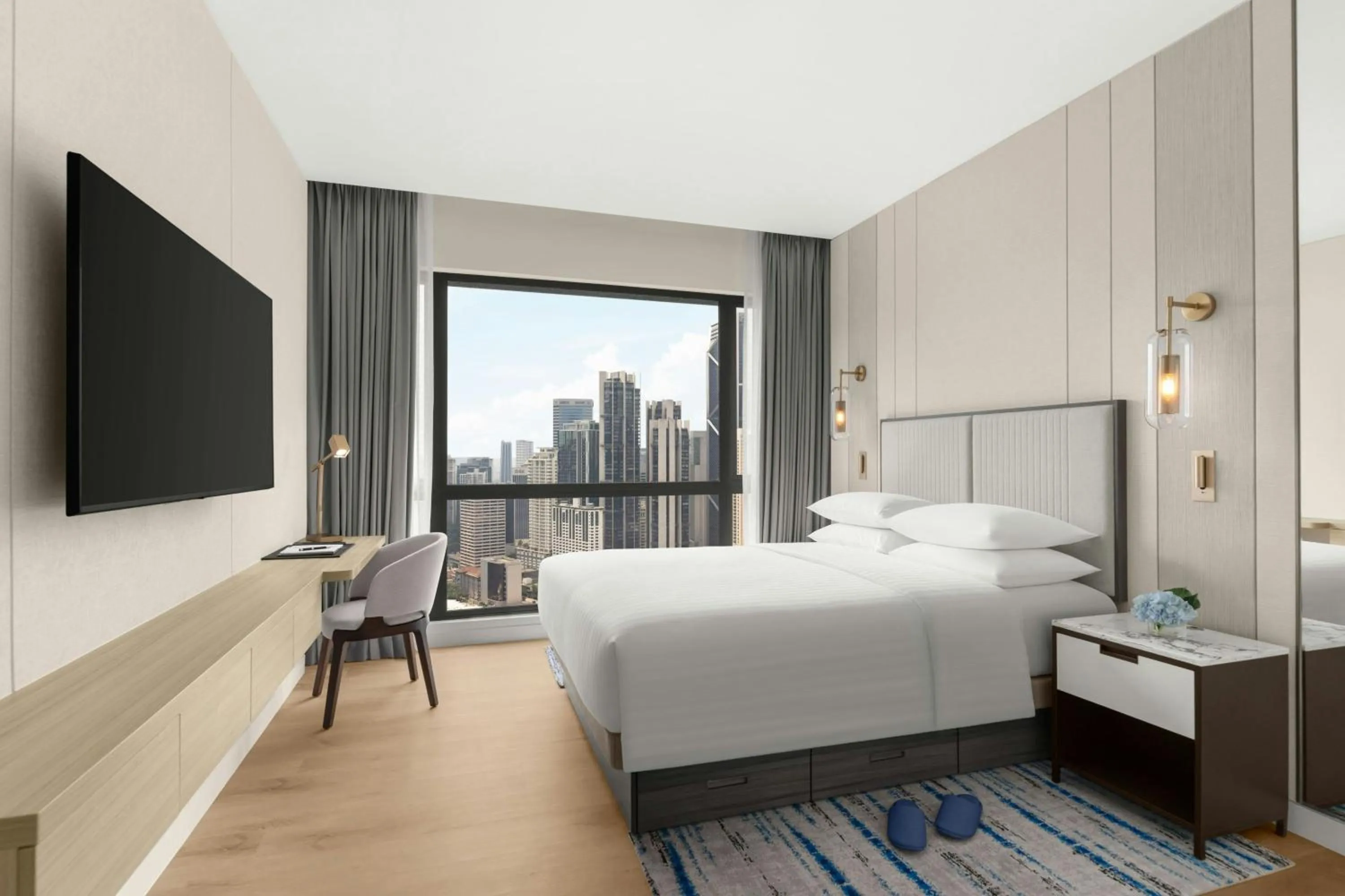 Bedroom, Bed in Marriott Executive Apartments Kuala Lumpur