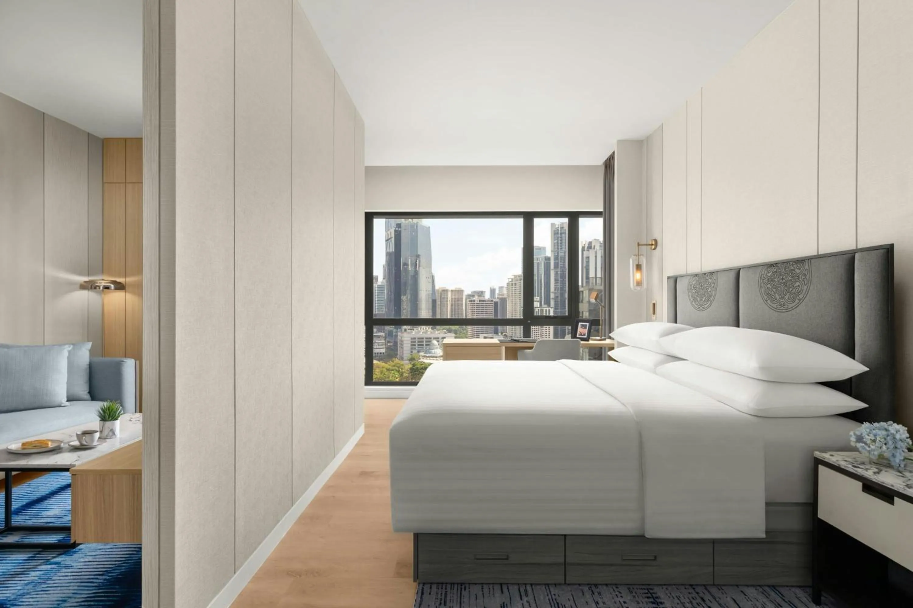 Bedroom, Bed in Marriott Executive Apartments Kuala Lumpur