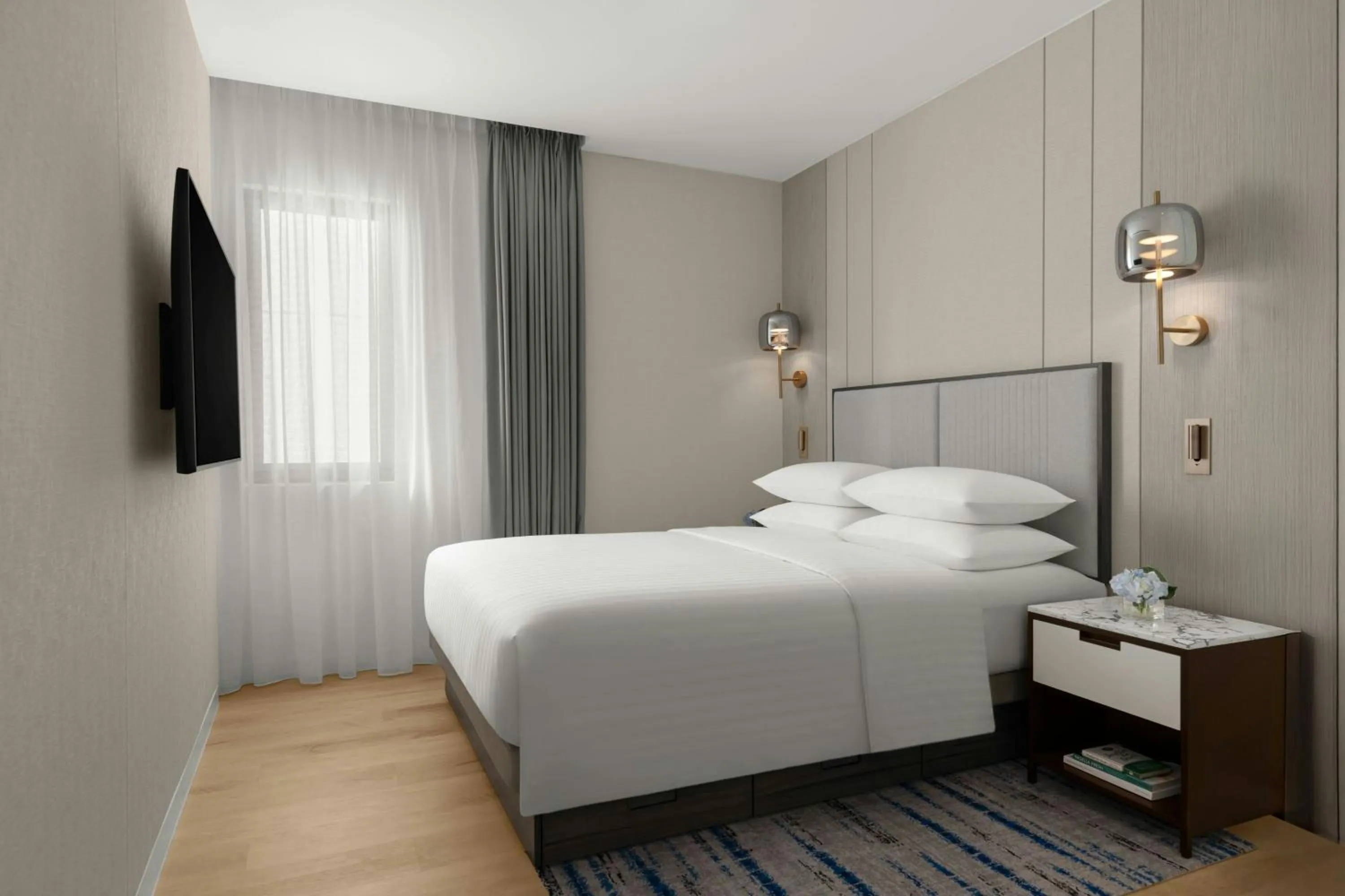 Bedroom, Bed in Marriott Executive Apartments Kuala Lumpur