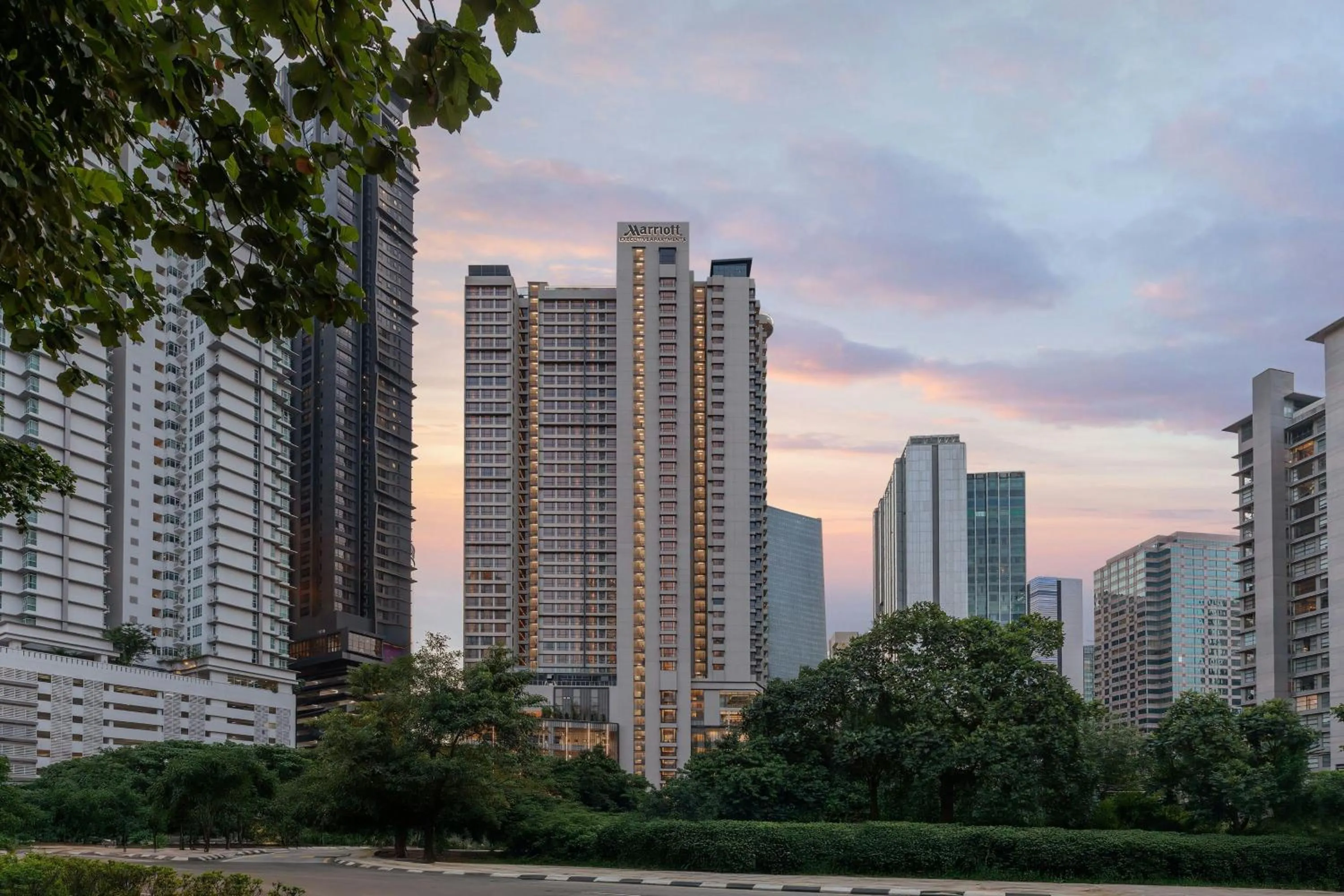 View (from property/room) in Marriott Executive Apartments Kuala Lumpur