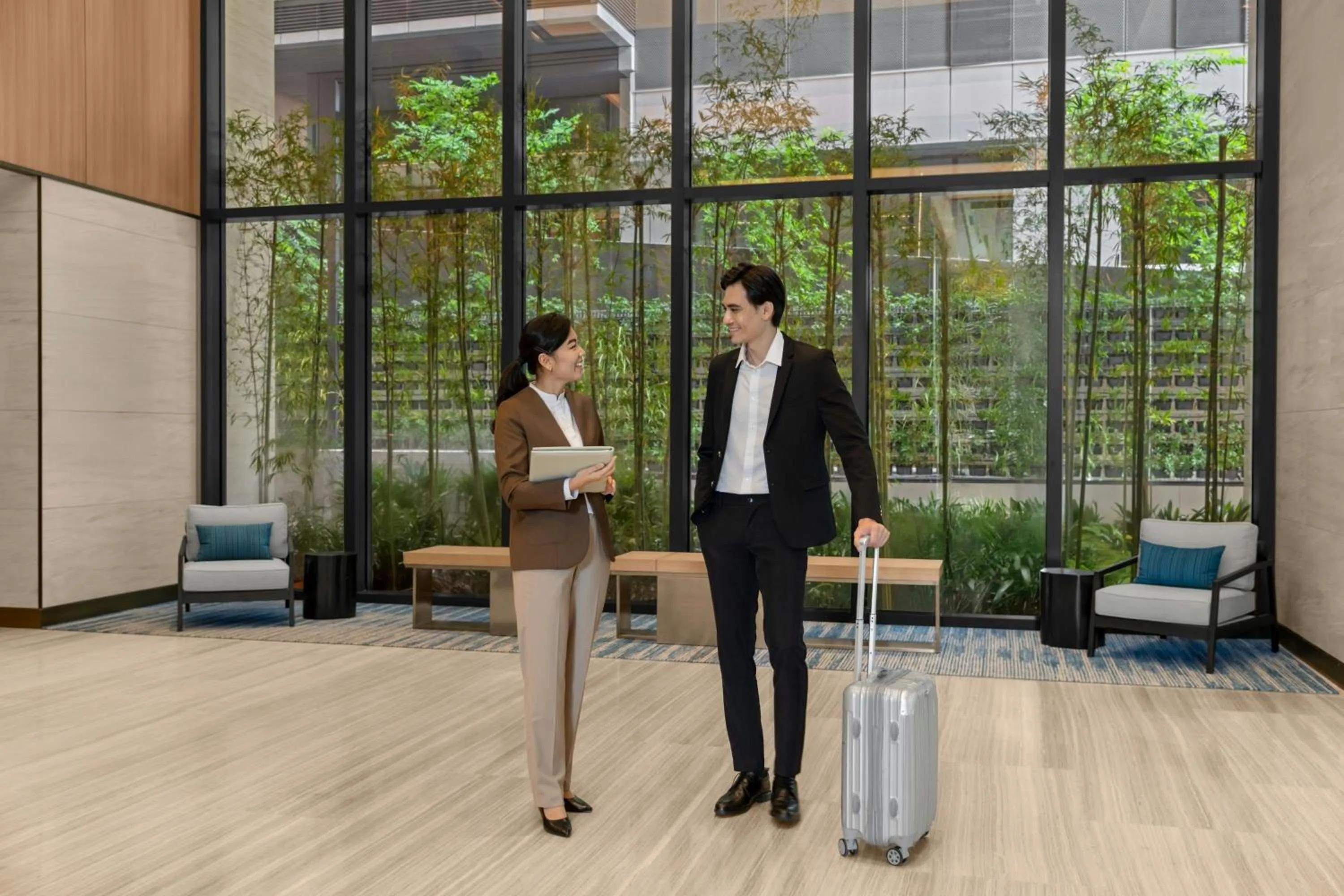 Lobby or reception in Marriott Executive Apartments Kuala Lumpur