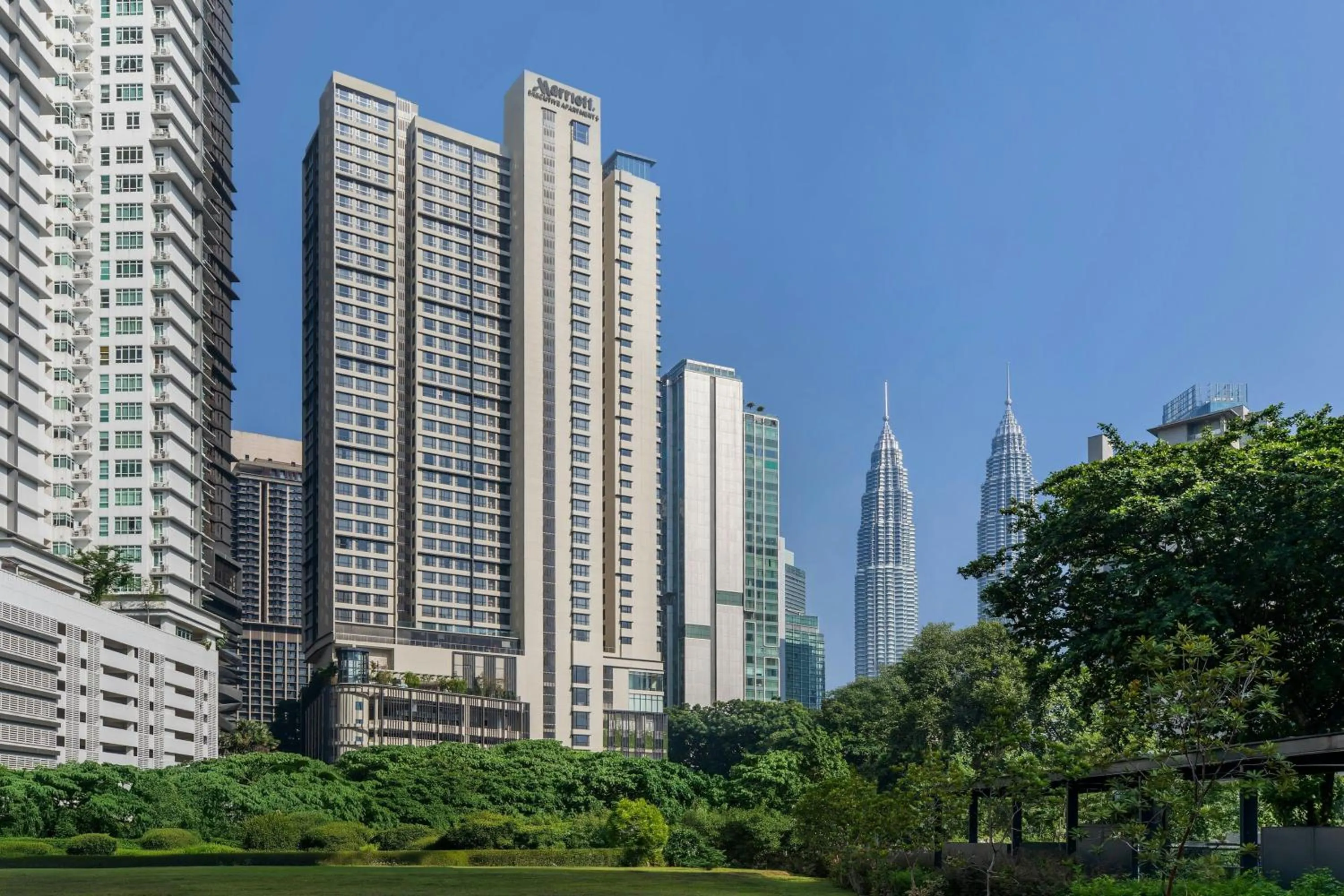 View (from property/room) in Marriott Executive Apartments Kuala Lumpur