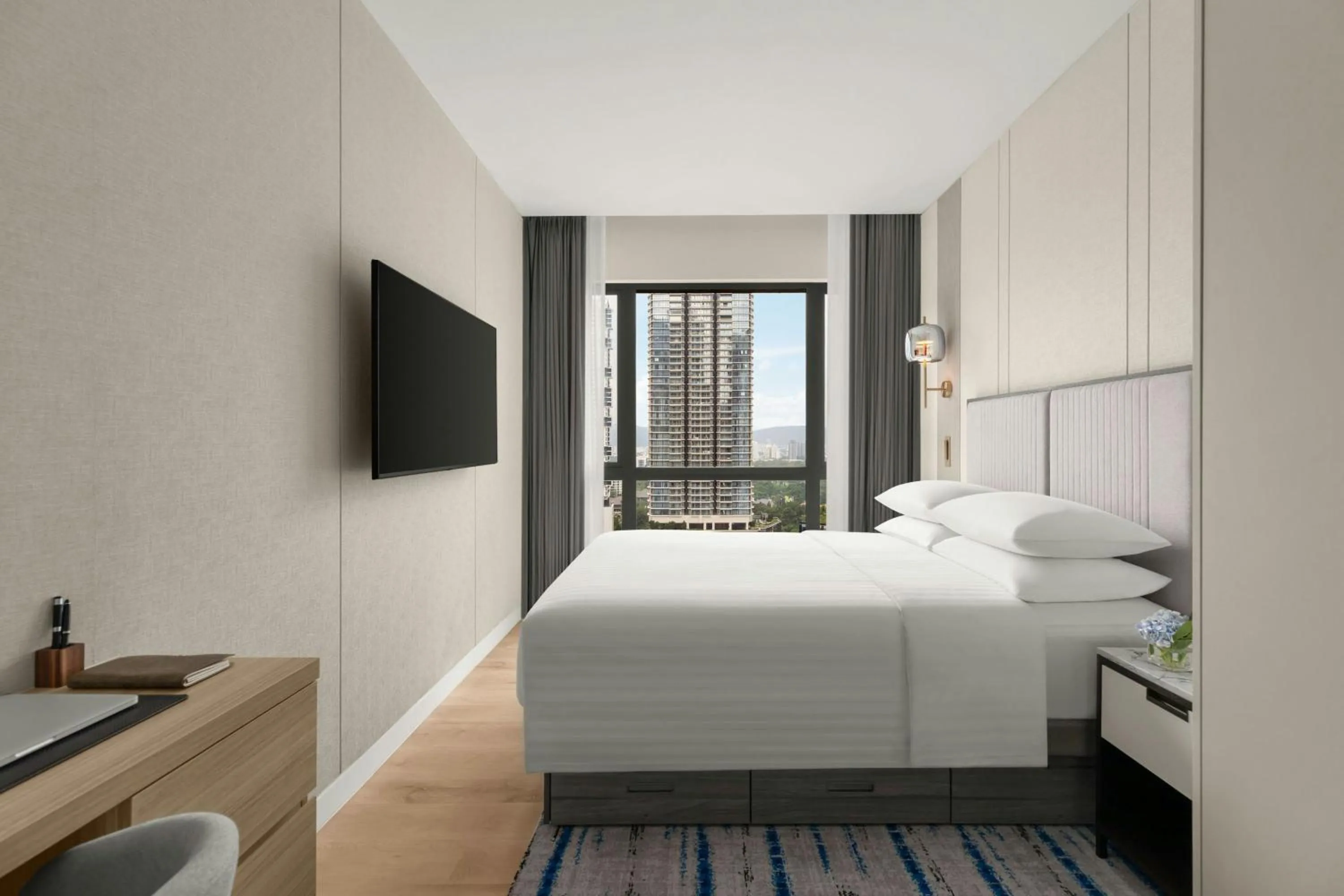 Bedroom, Bed in Marriott Executive Apartments Kuala Lumpur