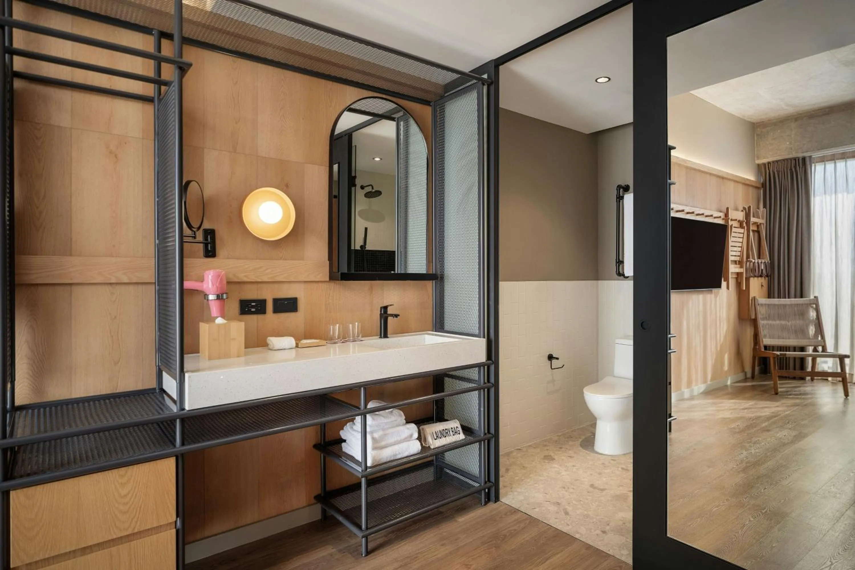 Photo of the whole room in Moxy Tulum