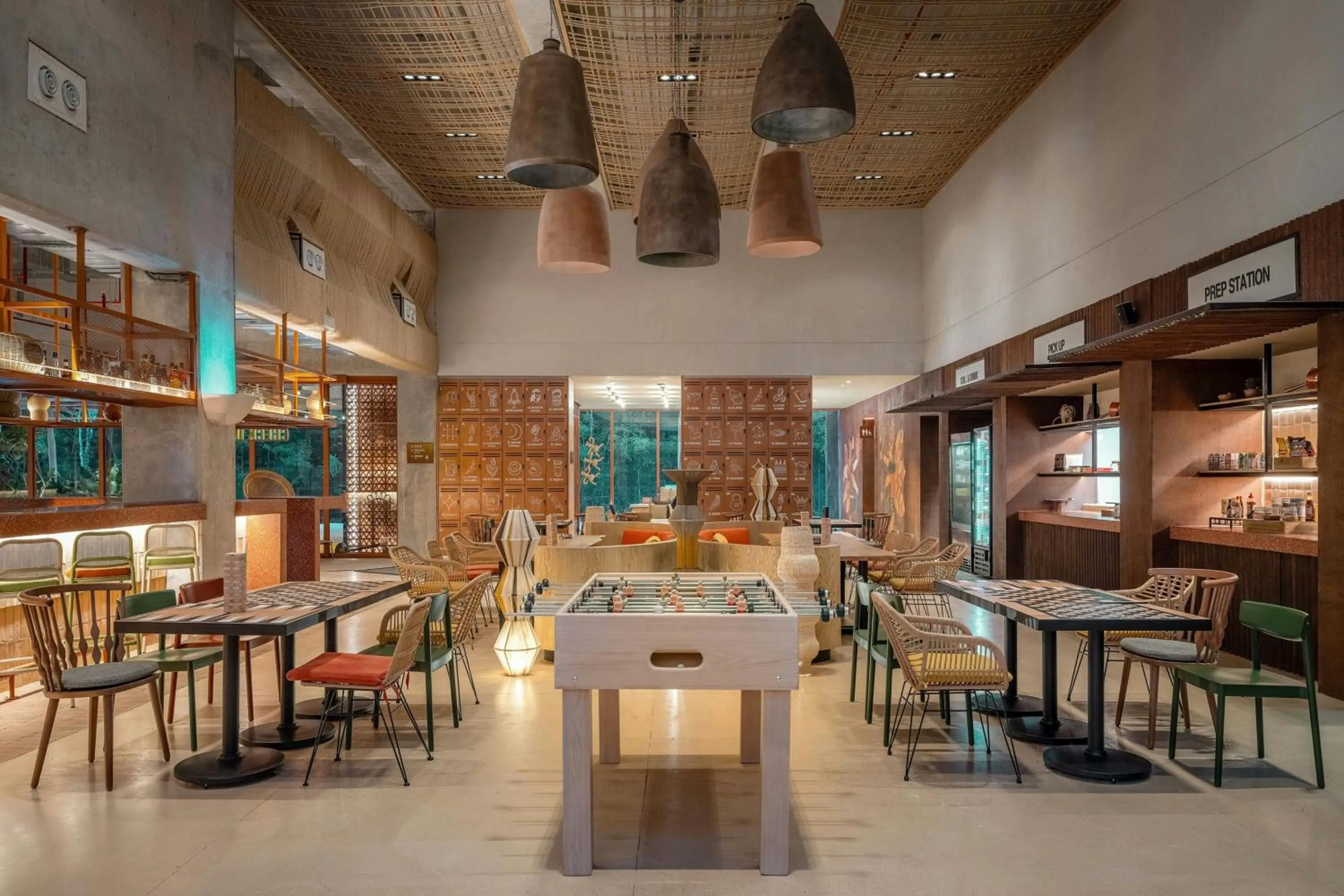 Lounge or bar in Moxy Tulum