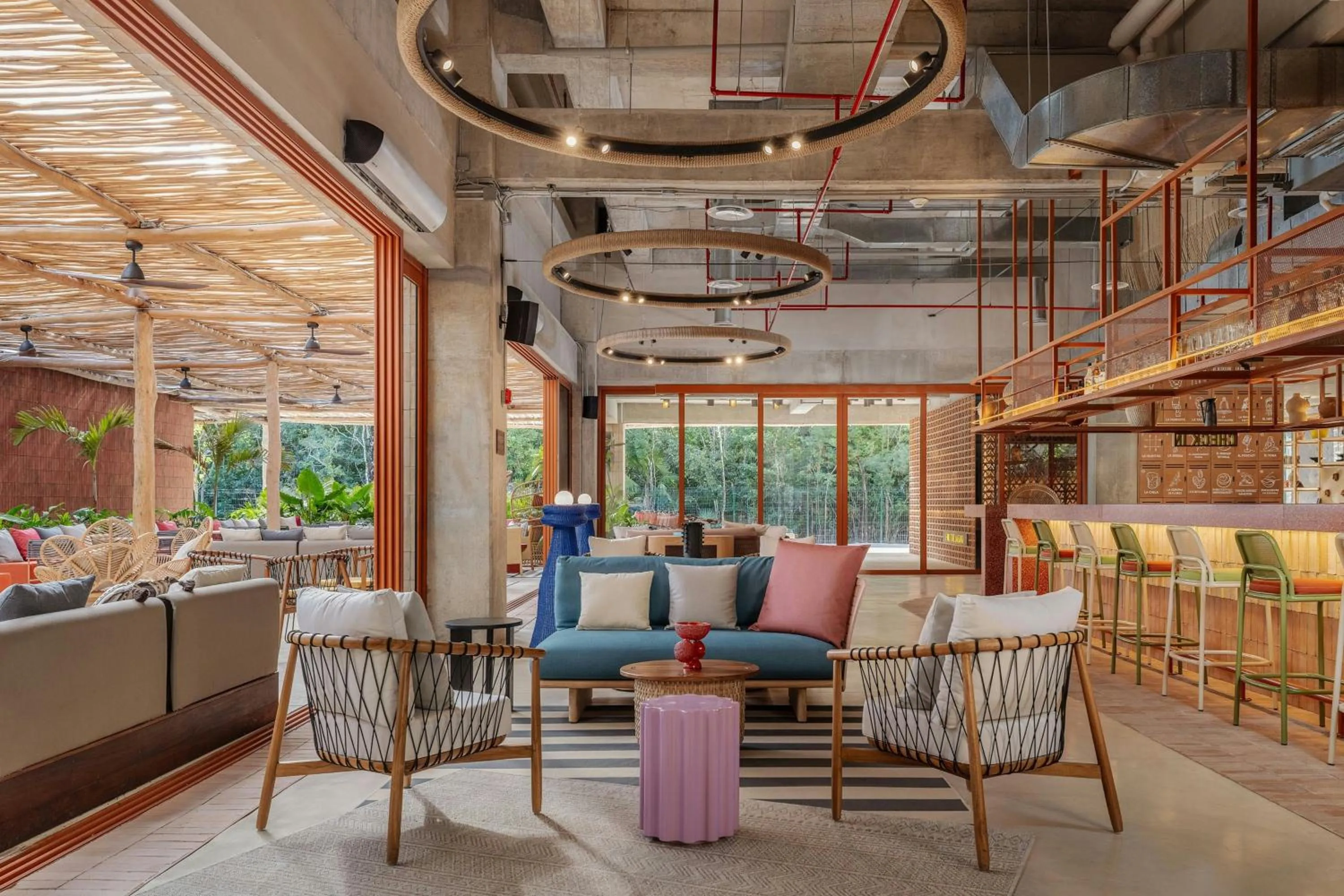 Lobby or reception in Moxy Tulum