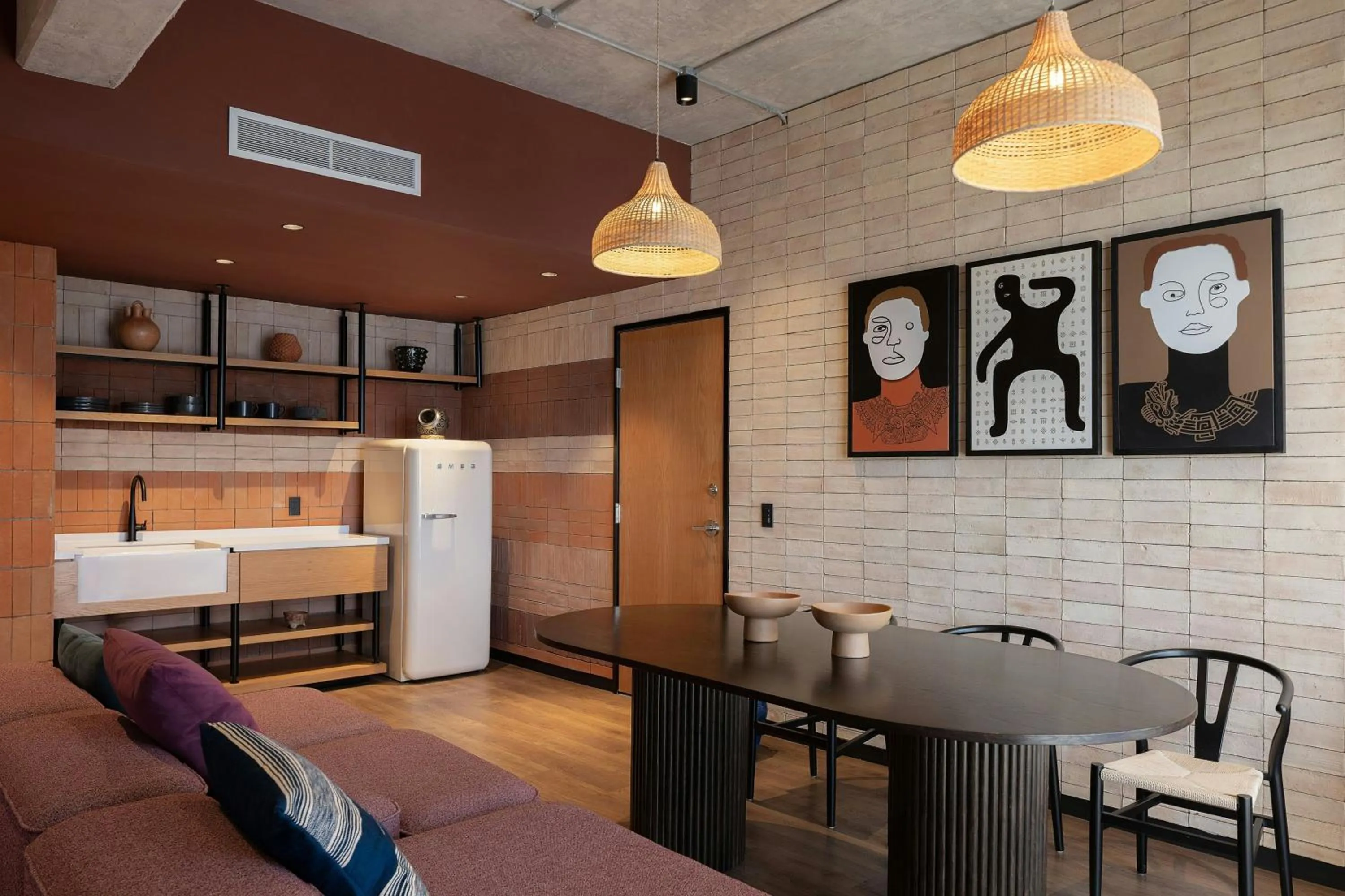 Photo of the whole room in Moxy Tulum