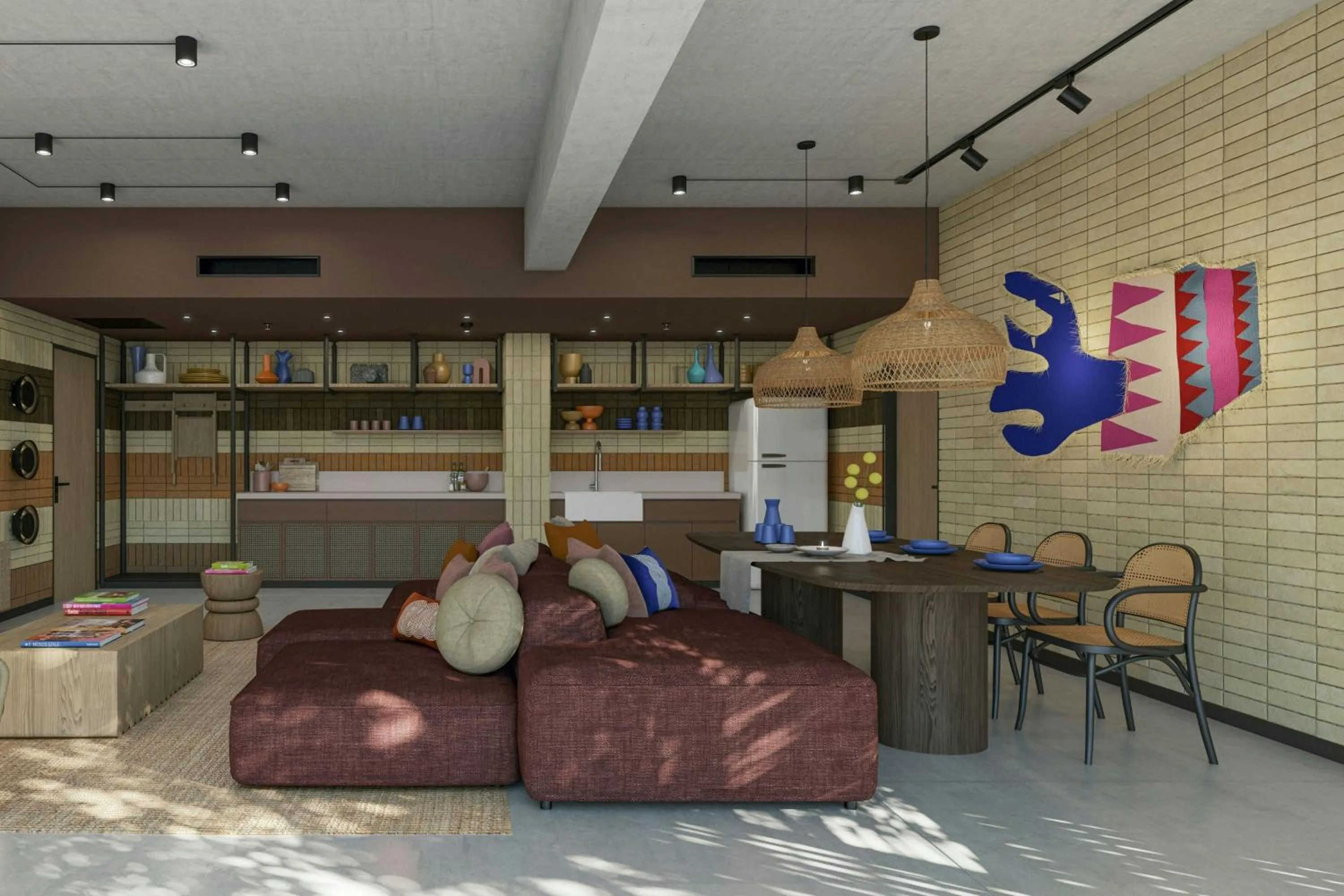 Lobby or reception in Moxy Tulum