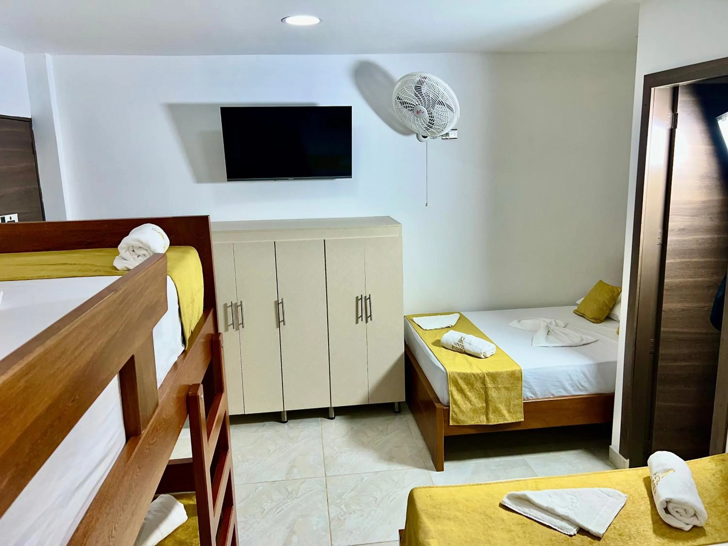 Bed in Hotel Roma Urabá