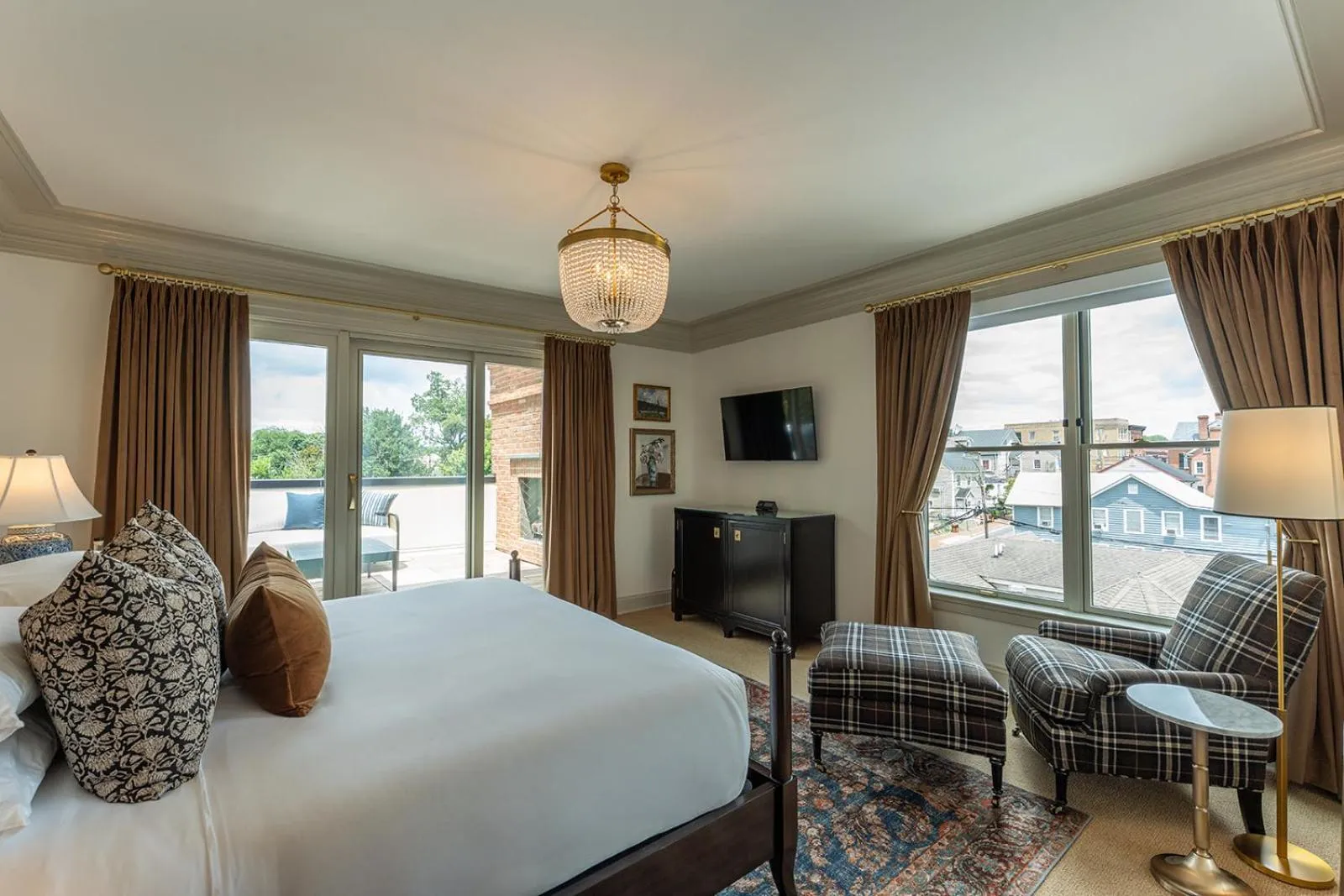 Bedroom, Bed in Hotel Burg