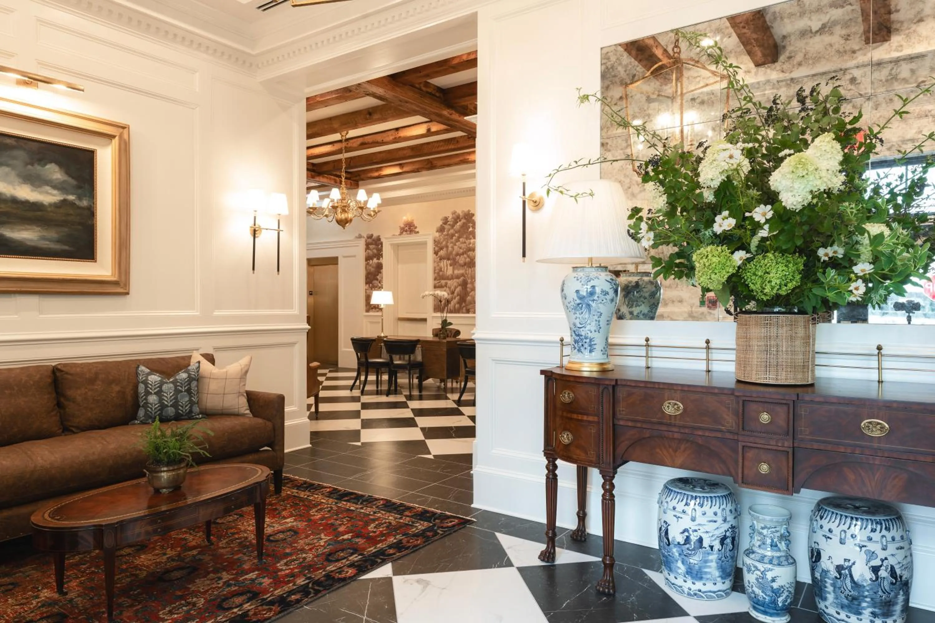 Lobby or reception in Hotel Burg