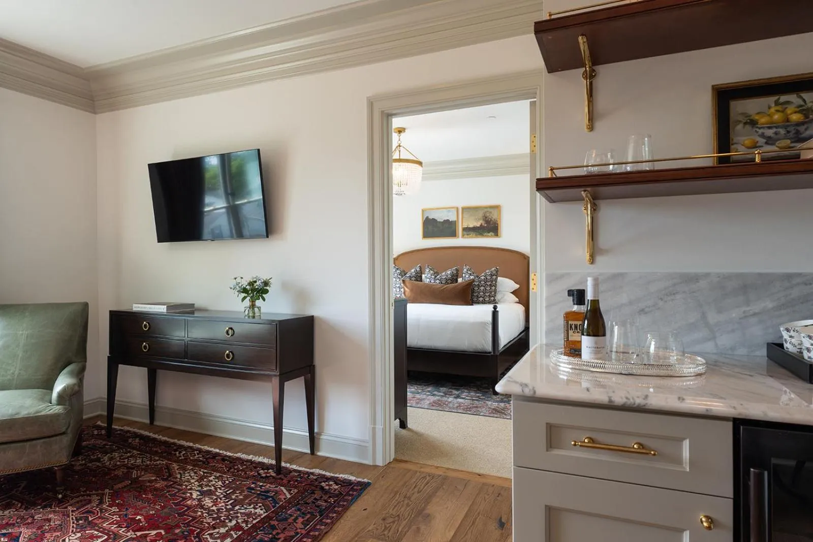 Kitchen or kitchenette in Hotel Burg