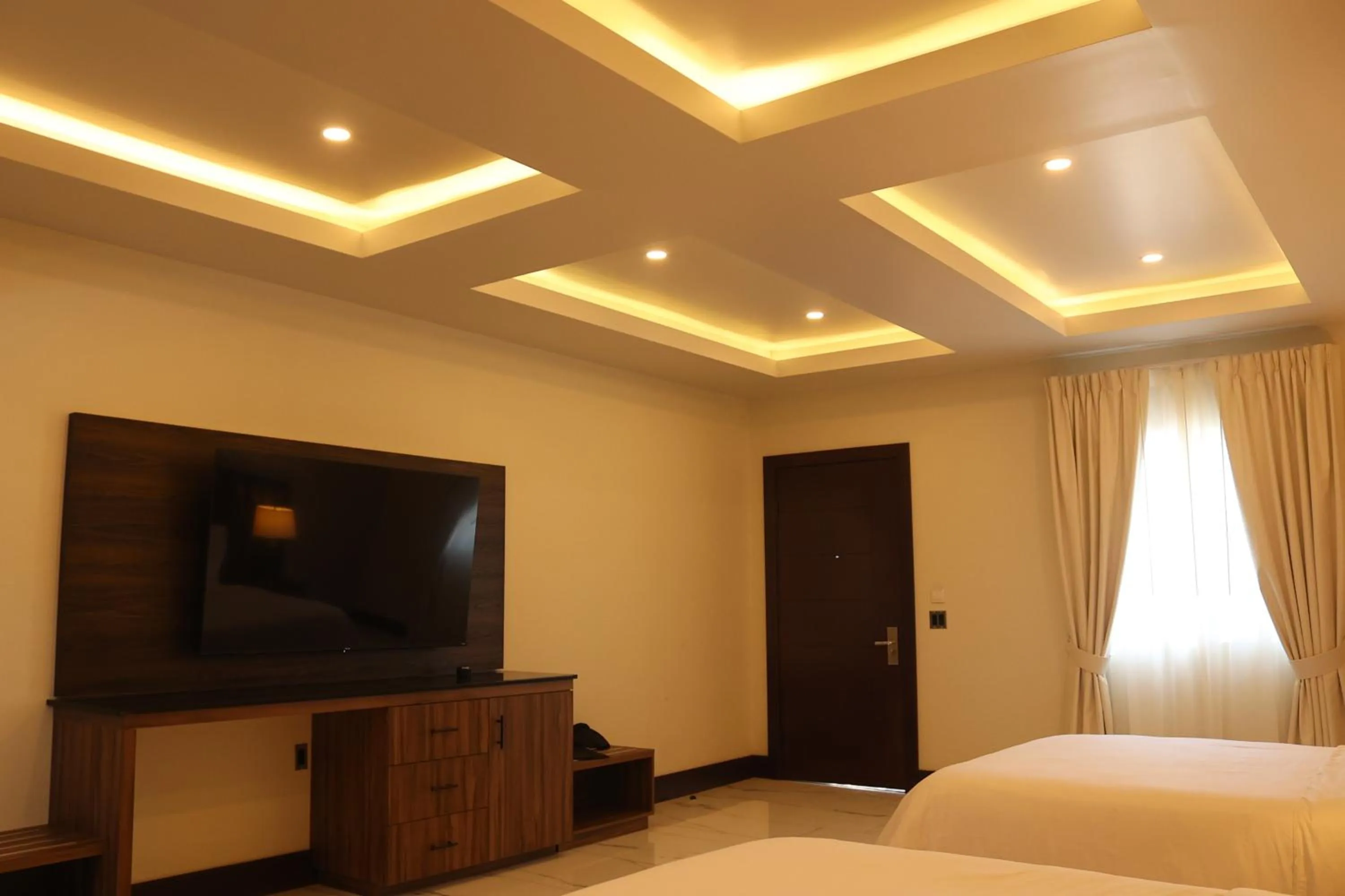 Bed in Hotel Hacienda Aguacaliente