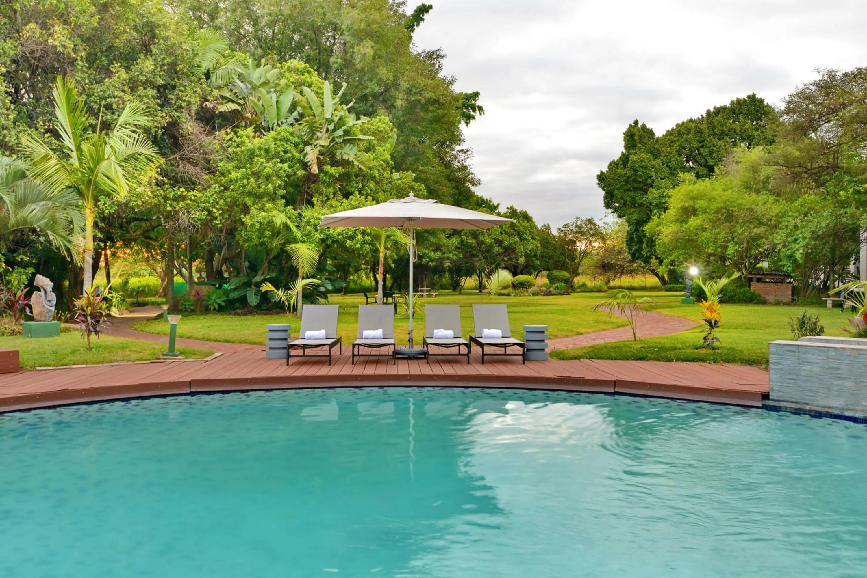 Swimming pool in Cresta Lodge Harare