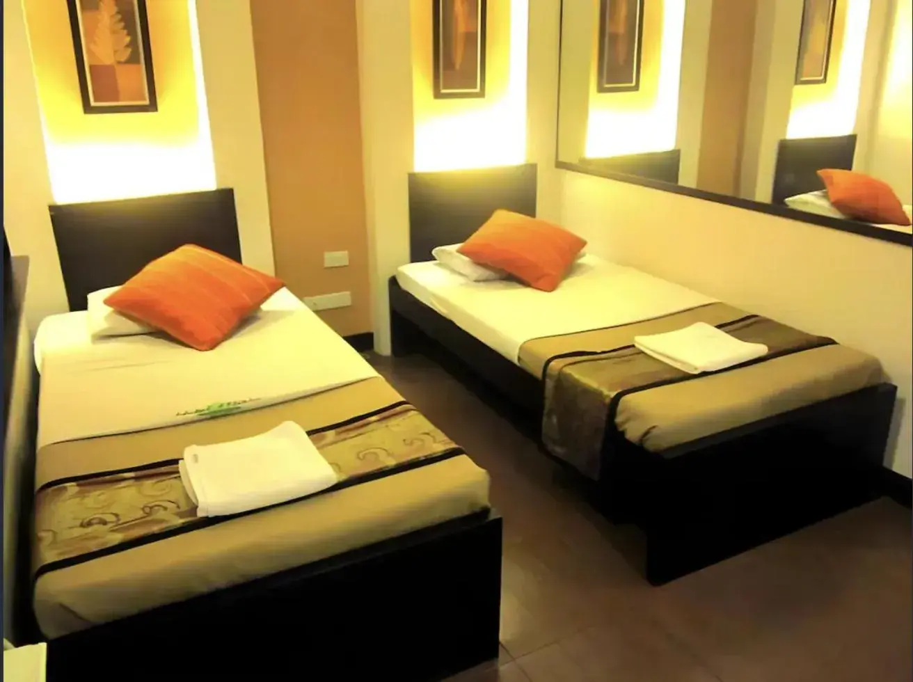 Twin Room in Hotel Mikka Twin Room in Hotel Mikka