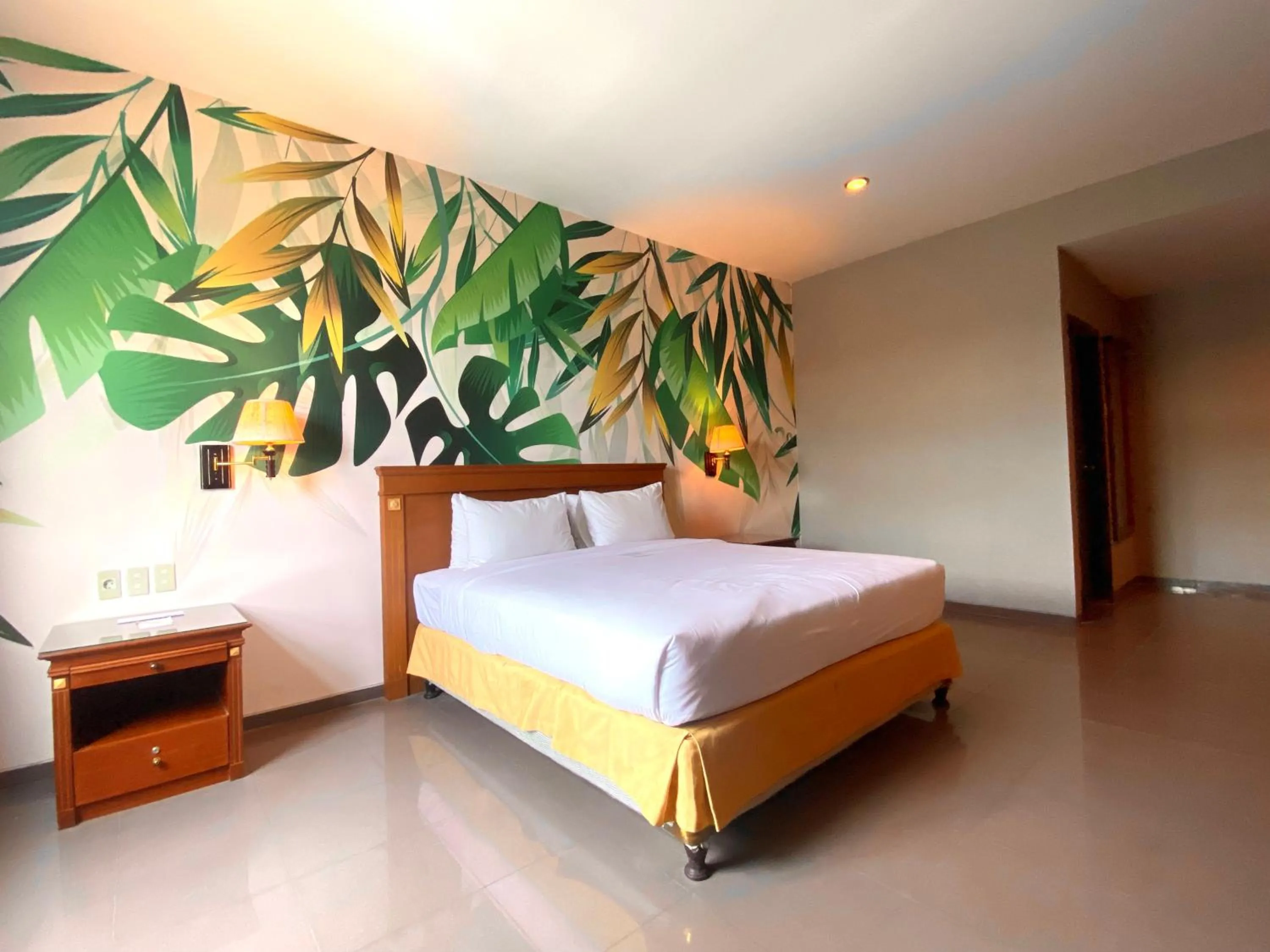 Bed in Hotel Golden Season