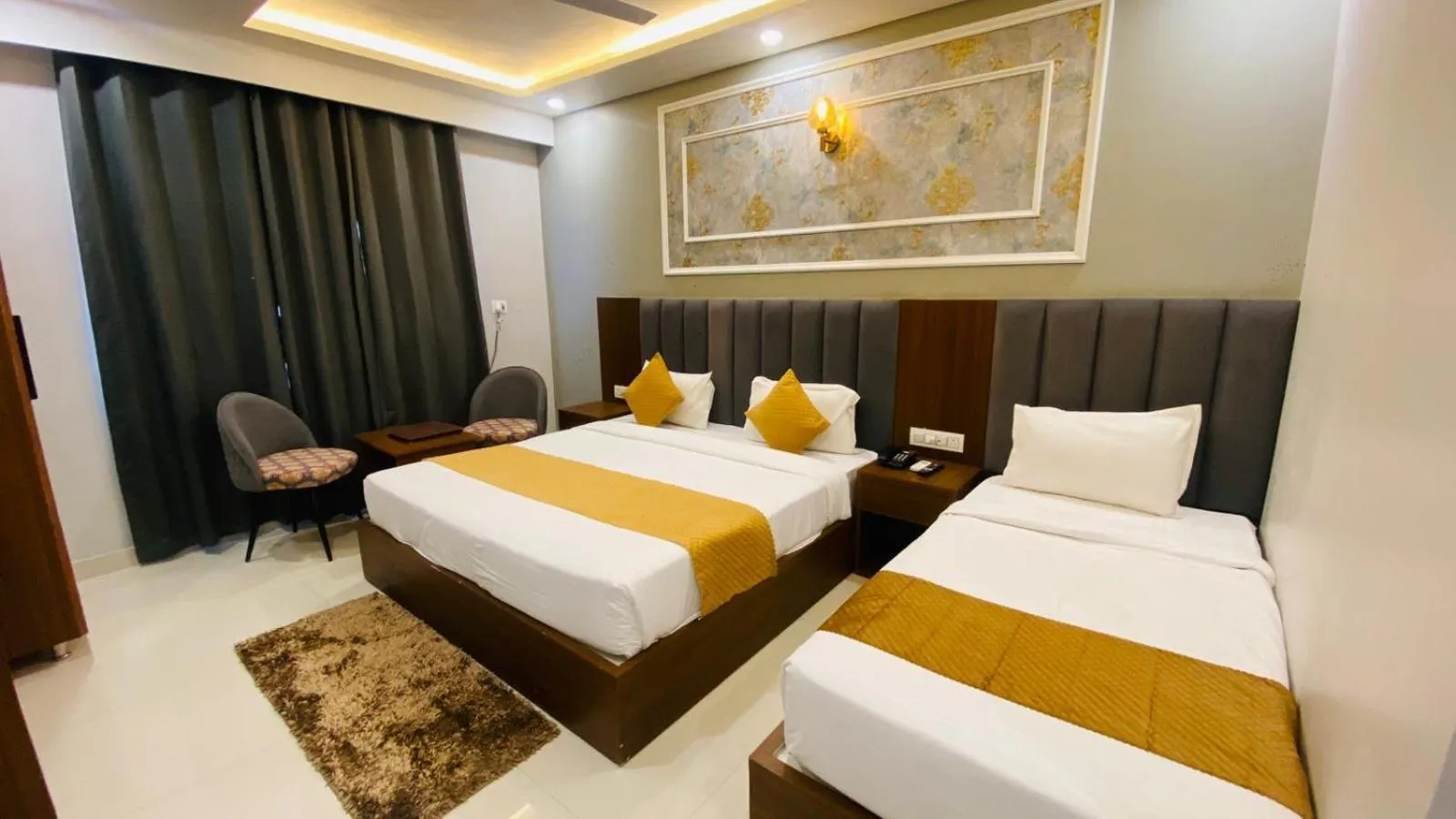 Bed in The Aurum Park Haridwar