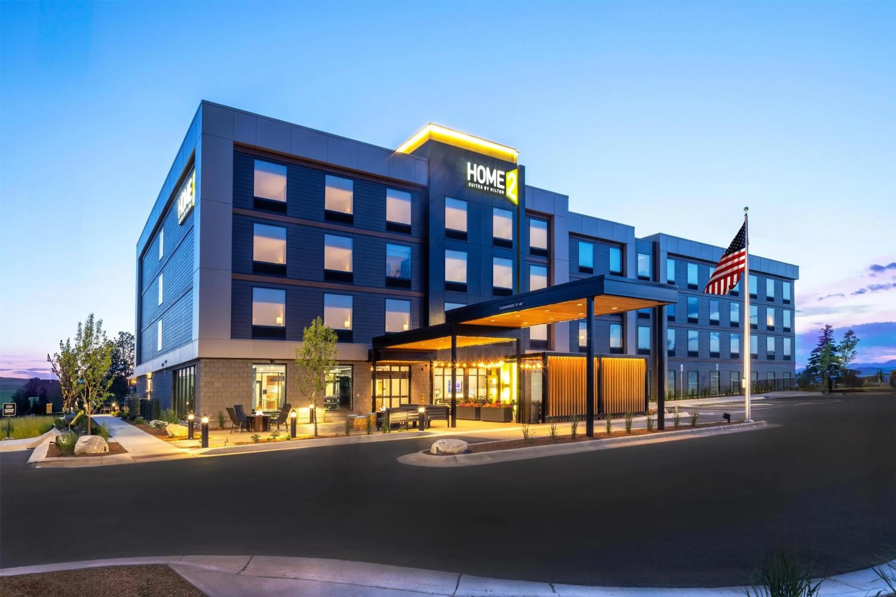 Property building in Home2 Suites By Hilton Kalispell, Mt