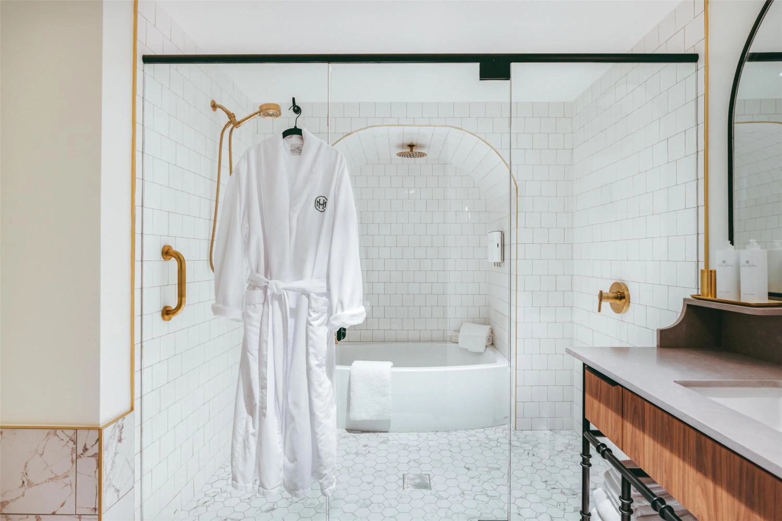 Bathroom in The Hotel Monroe, Tapestry Collection By Hilton