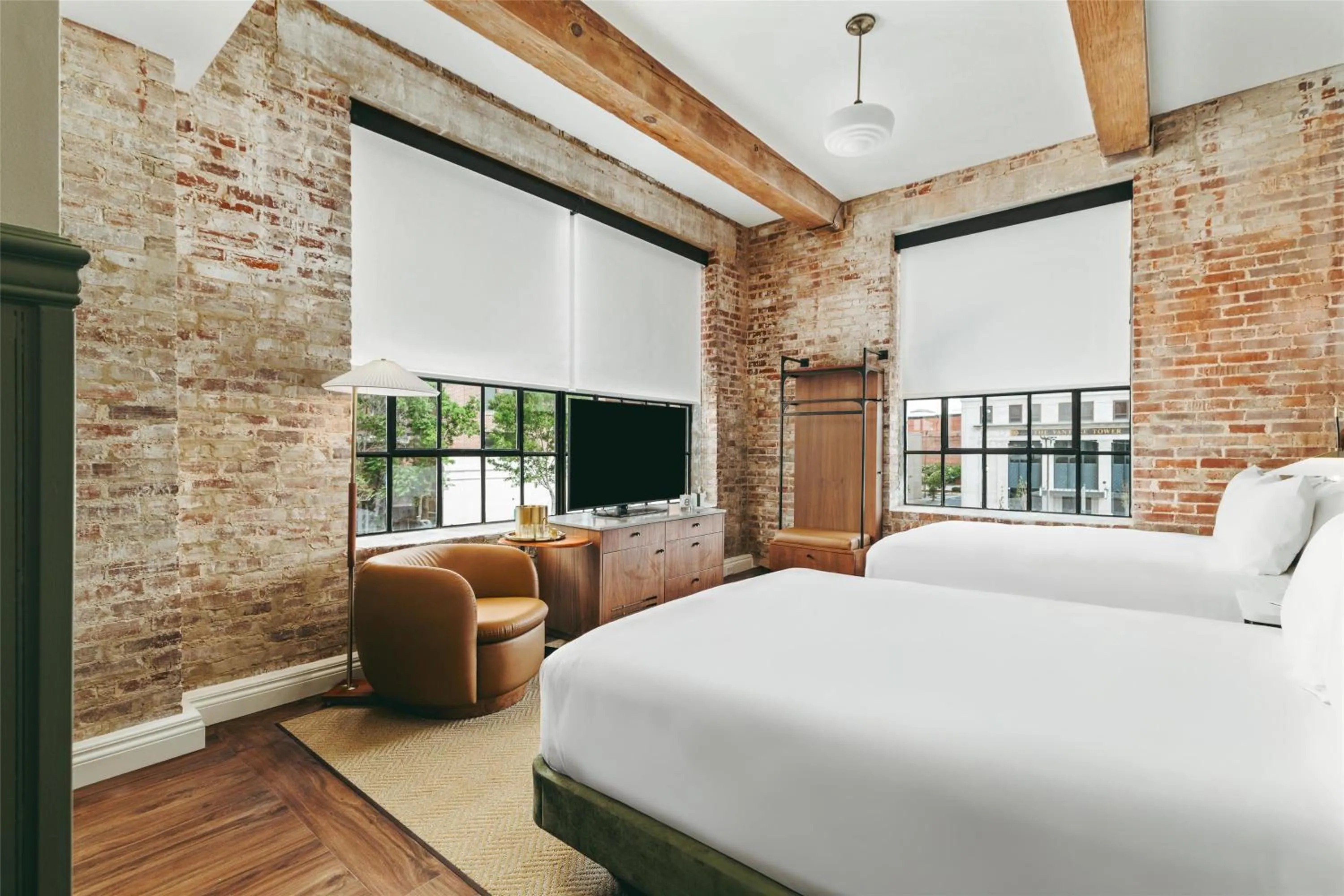 Bed in The Hotel Monroe, Tapestry Collection By Hilton