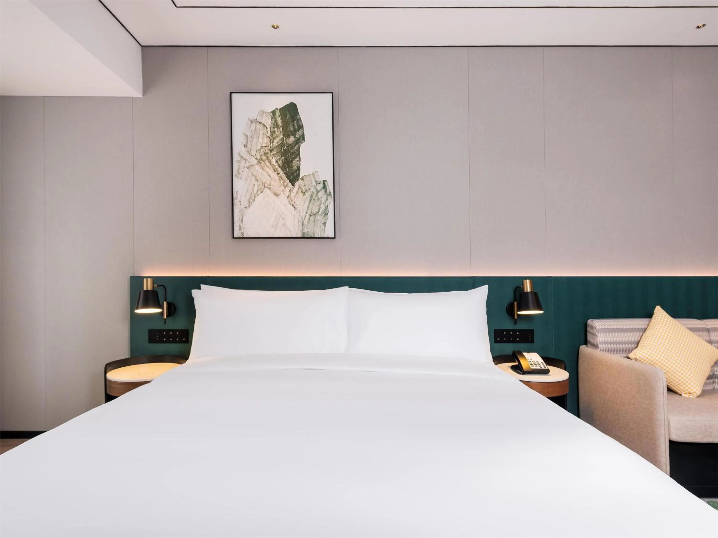 Bed in Hilton Garden Inn Taiyuan Jiefang Road