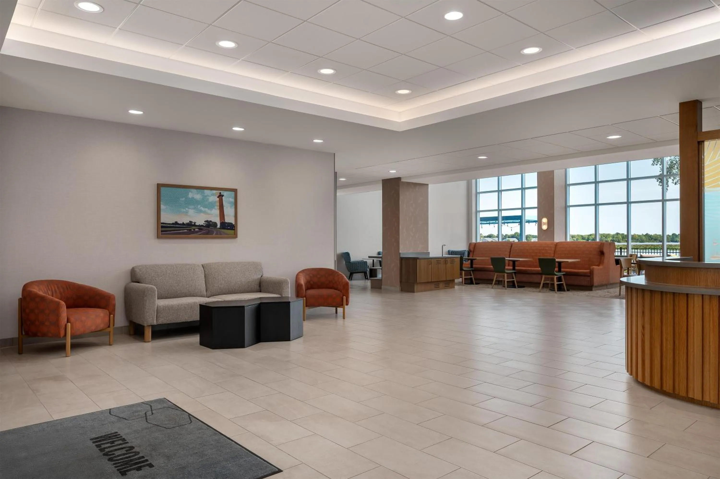 Lobby or reception in Hampton Inn & Suites By Hilton Port Clinton Catawba Island