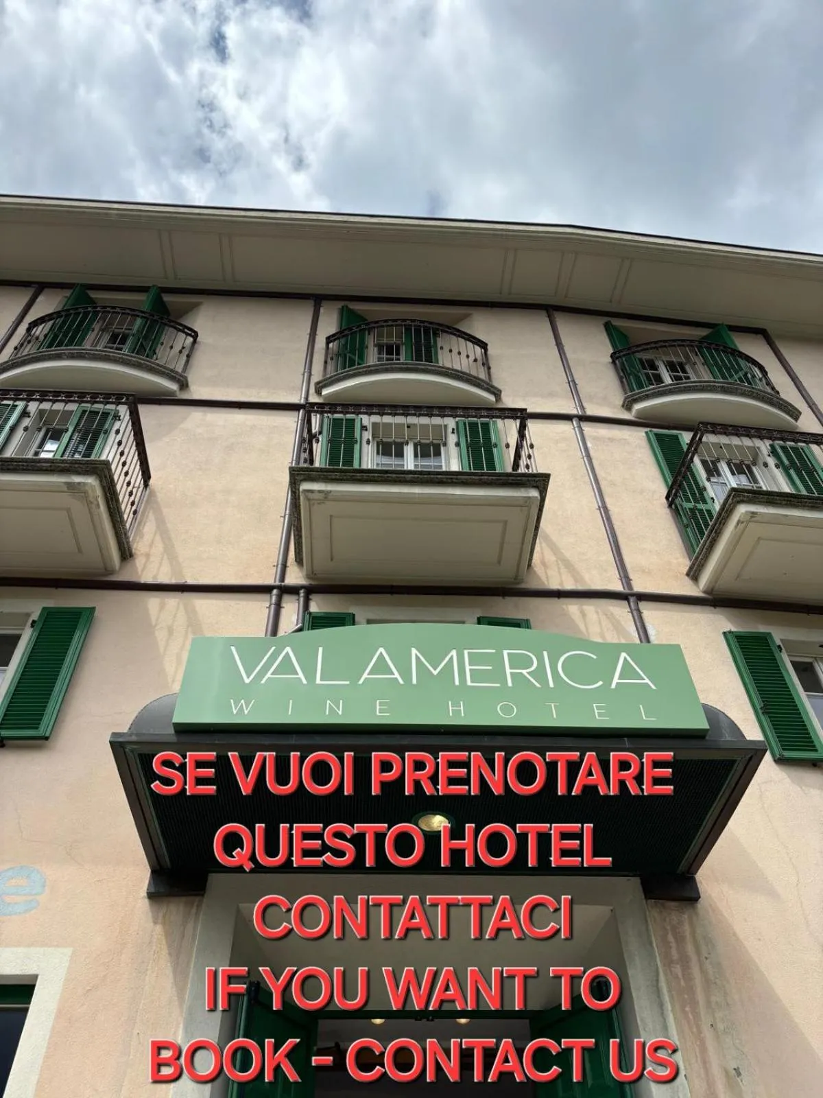 Property building in Hotel Ristorante Val America