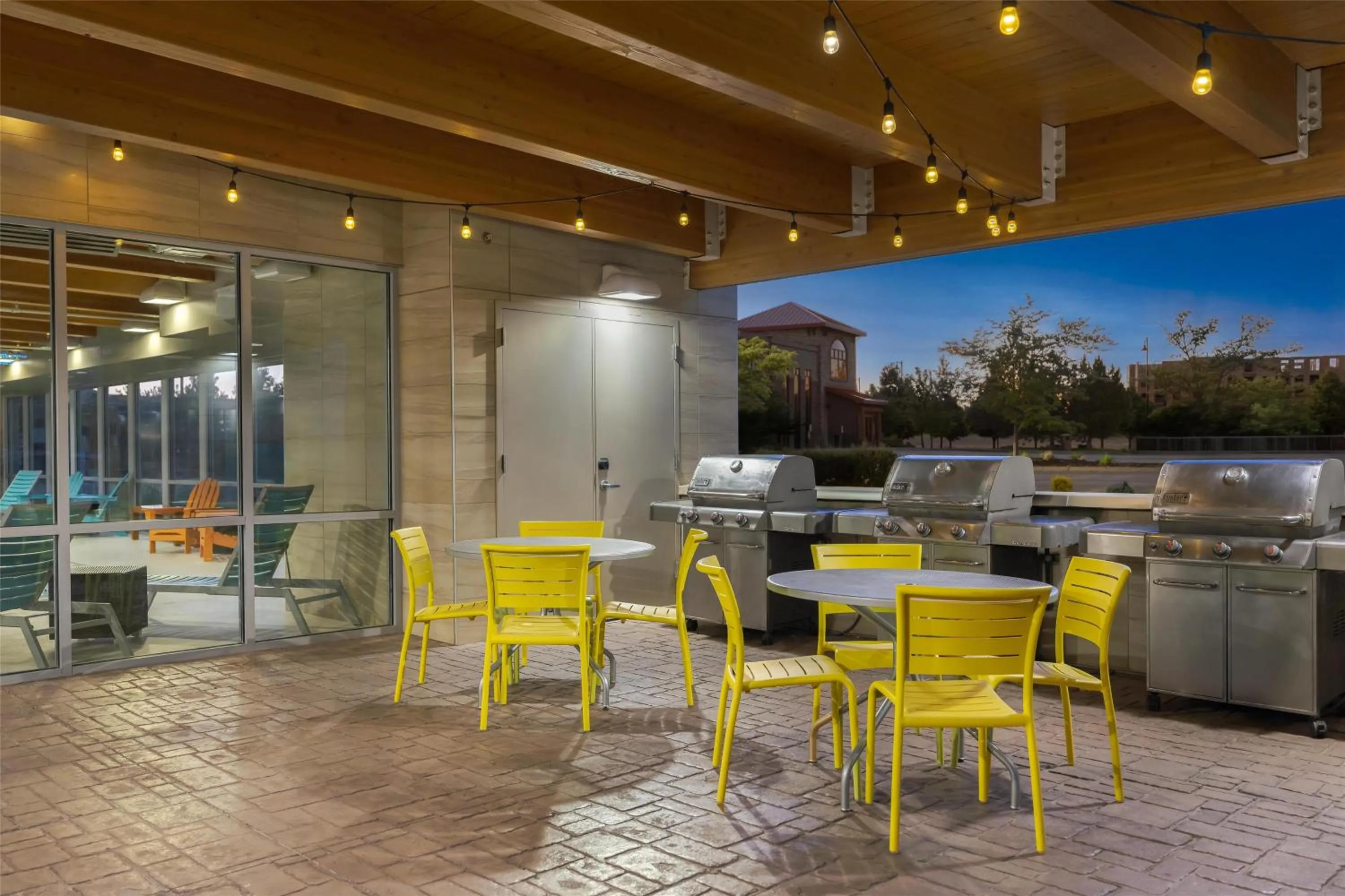 Patio in Home2 Suites by Hilton Idaho Falls