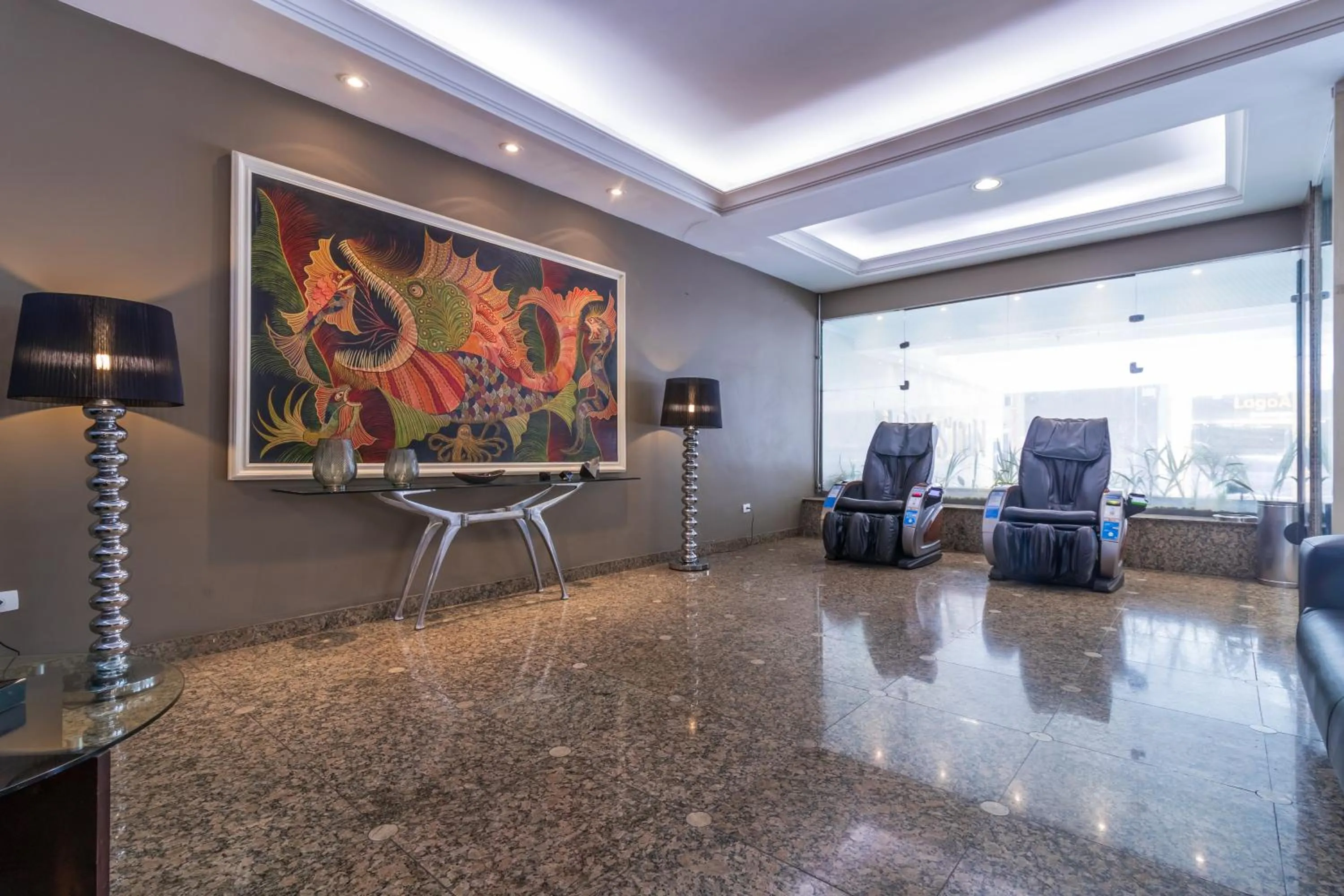 Living room in Braston Augusta Hotel by Castelo Itaipava